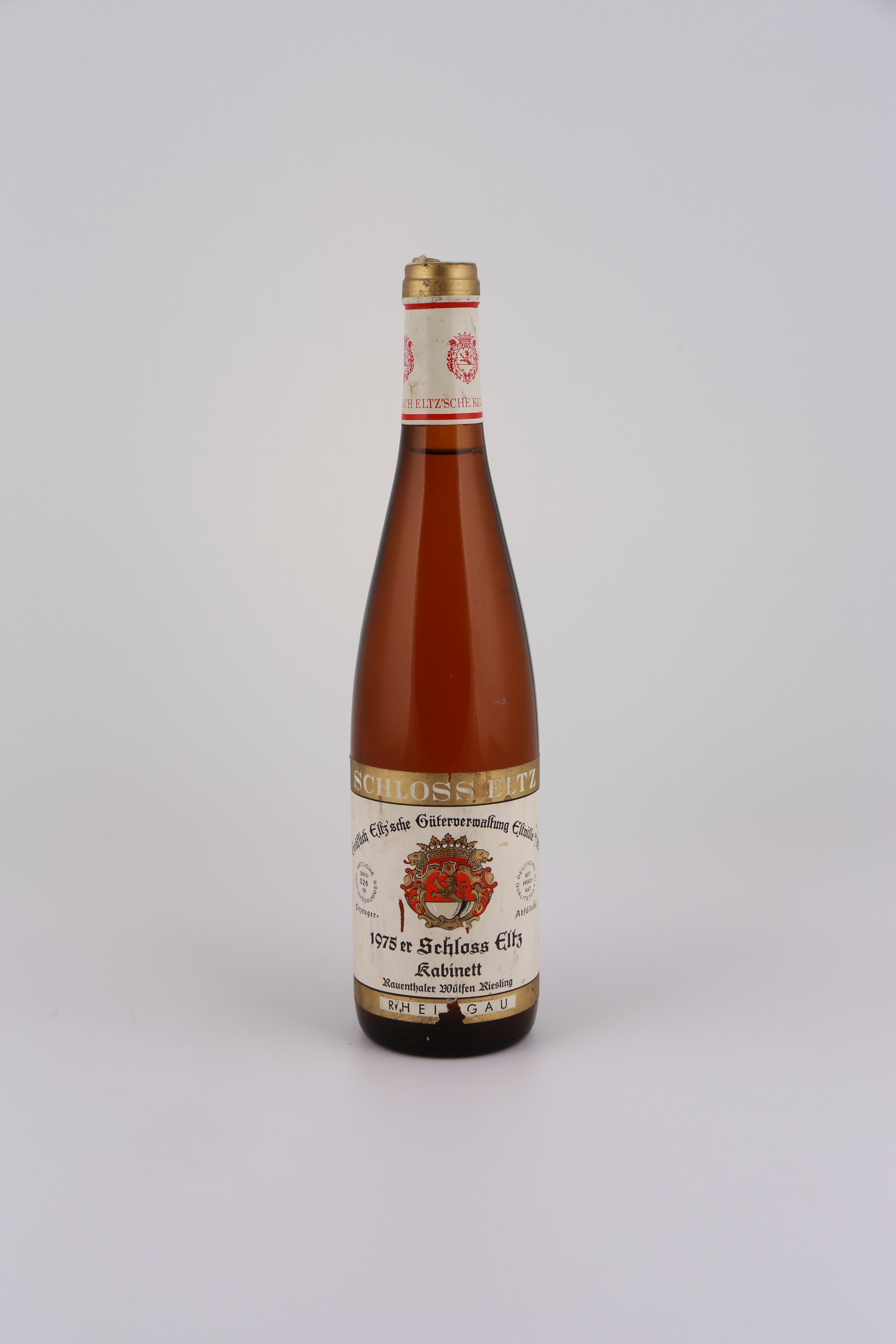 1975 Gräflich Eltzische Gütervereinigung, Riesling, Rauenthaler Wülfen, Kabinett