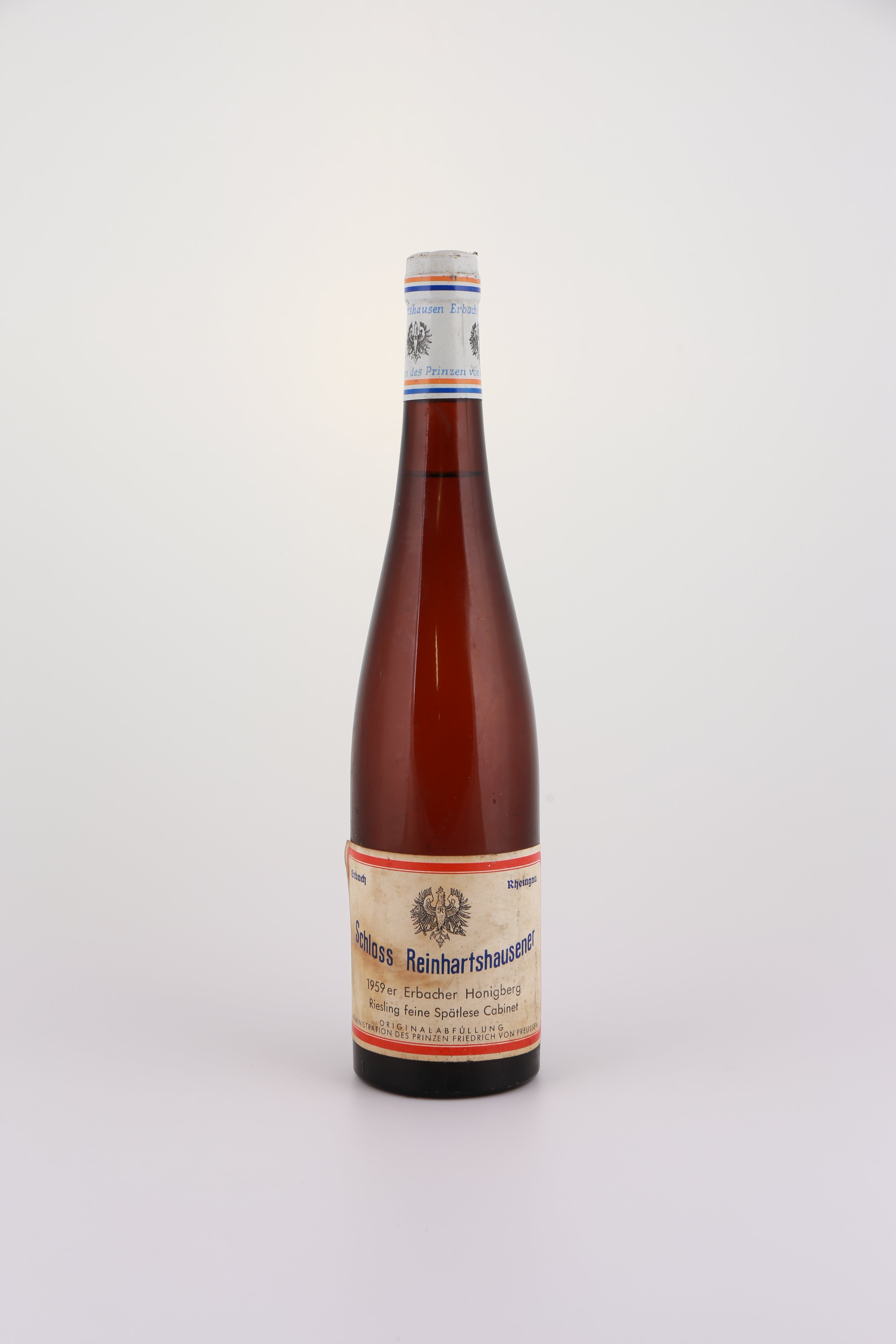 1959 Schloss Reinhartshausen, Riesling, feine Spätlese, fruchtig, Cabinet