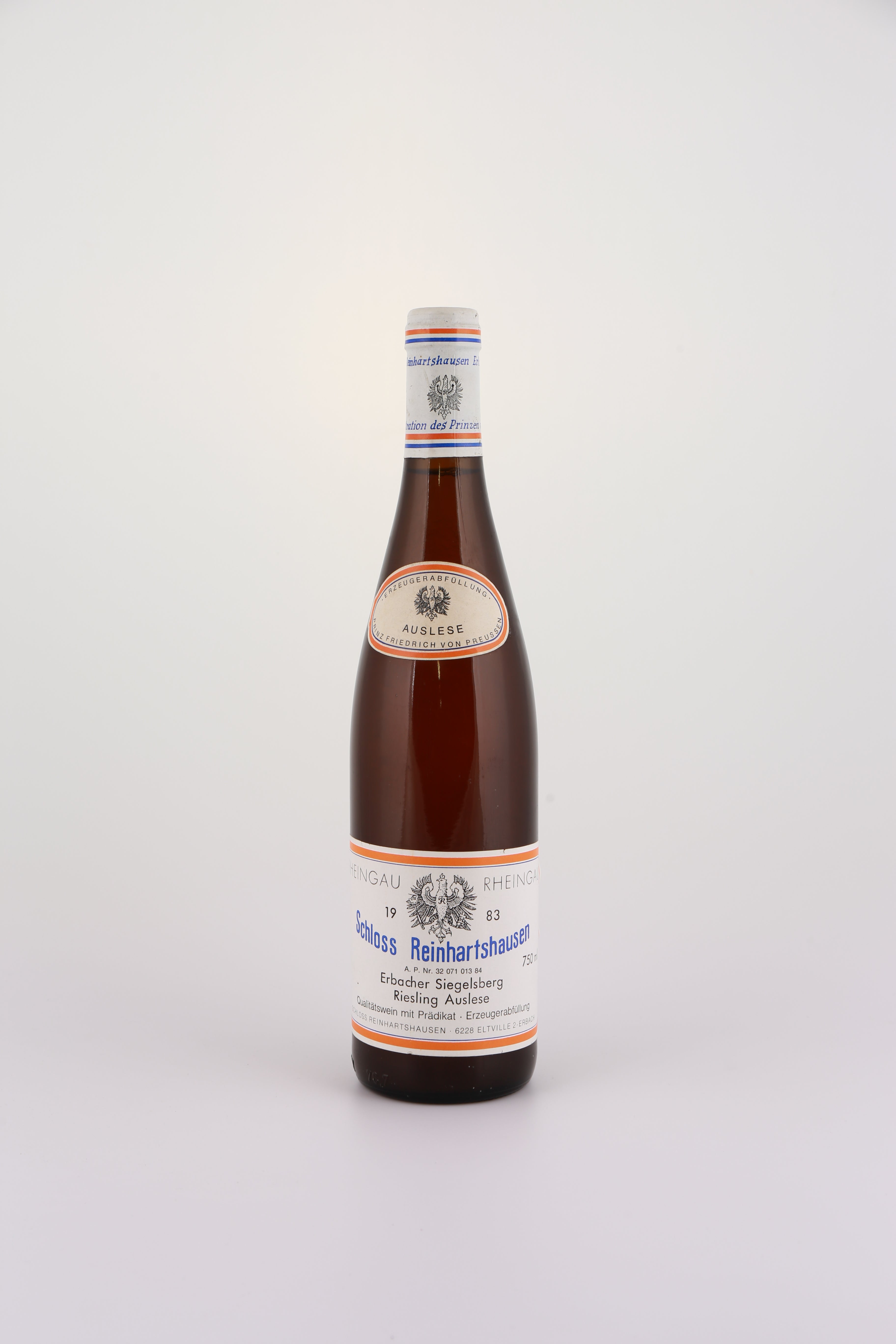 1983 Schloss Reinhartshausen, Riesling, Erbacher Siegelsberg, Auslese