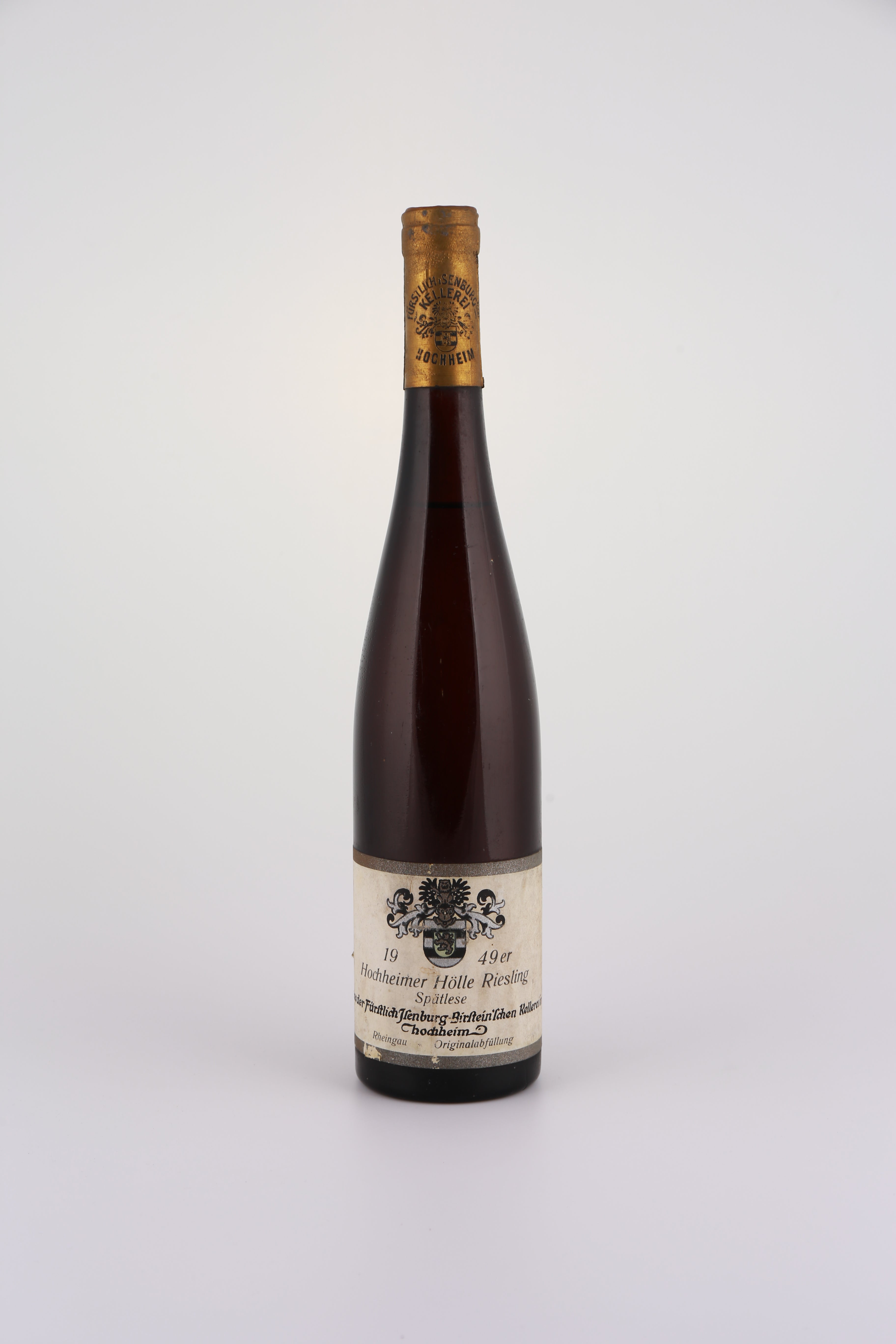 1949 Fürstlich Isenburg-Birstein´schen Kellerei, Riesling, Spätlese, fruchtig