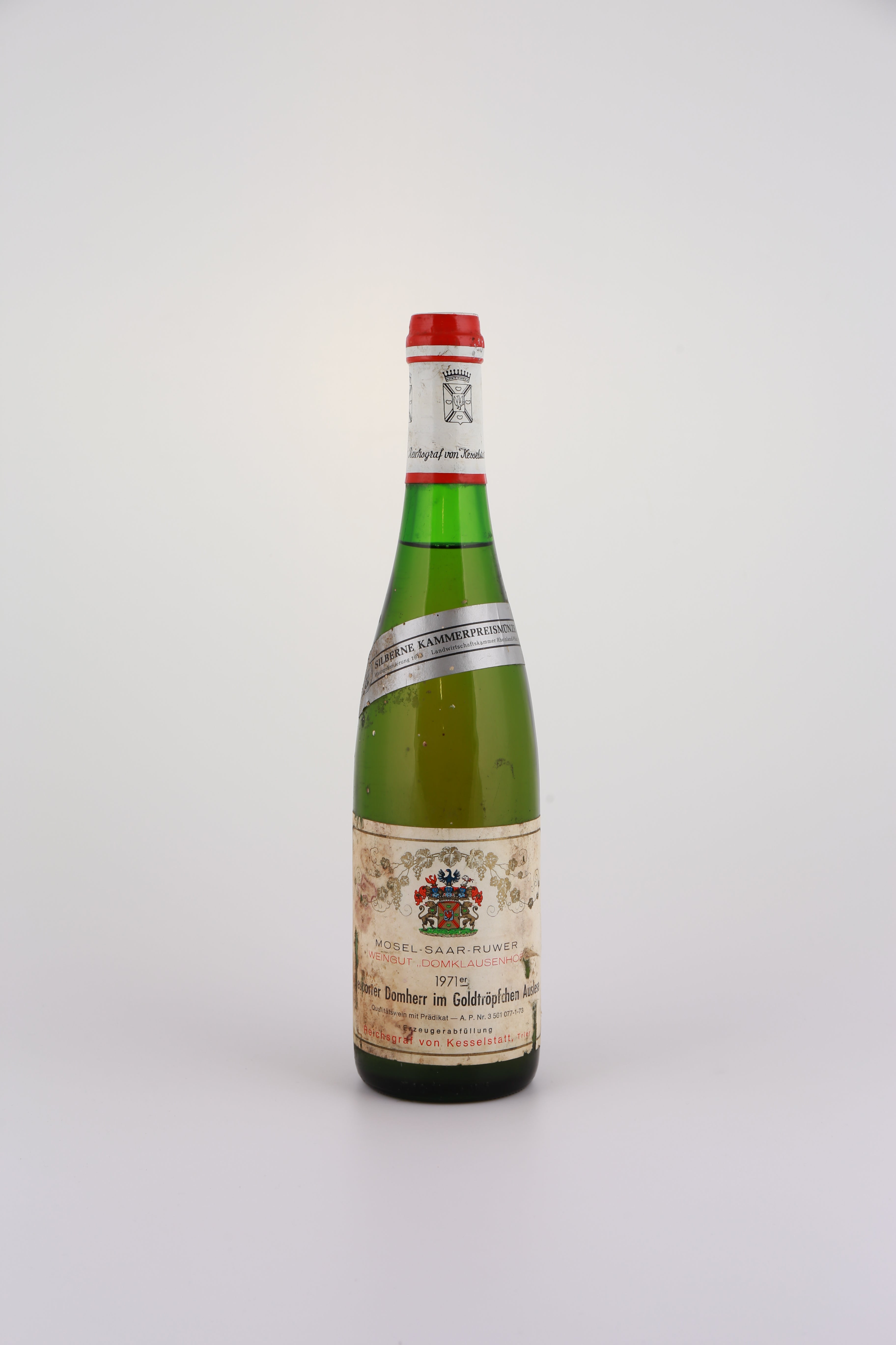 1971 Reichsgraf vom Kesselstatt, Riesling, Piesporter Domherr im Goldtröpfchen, Auslese