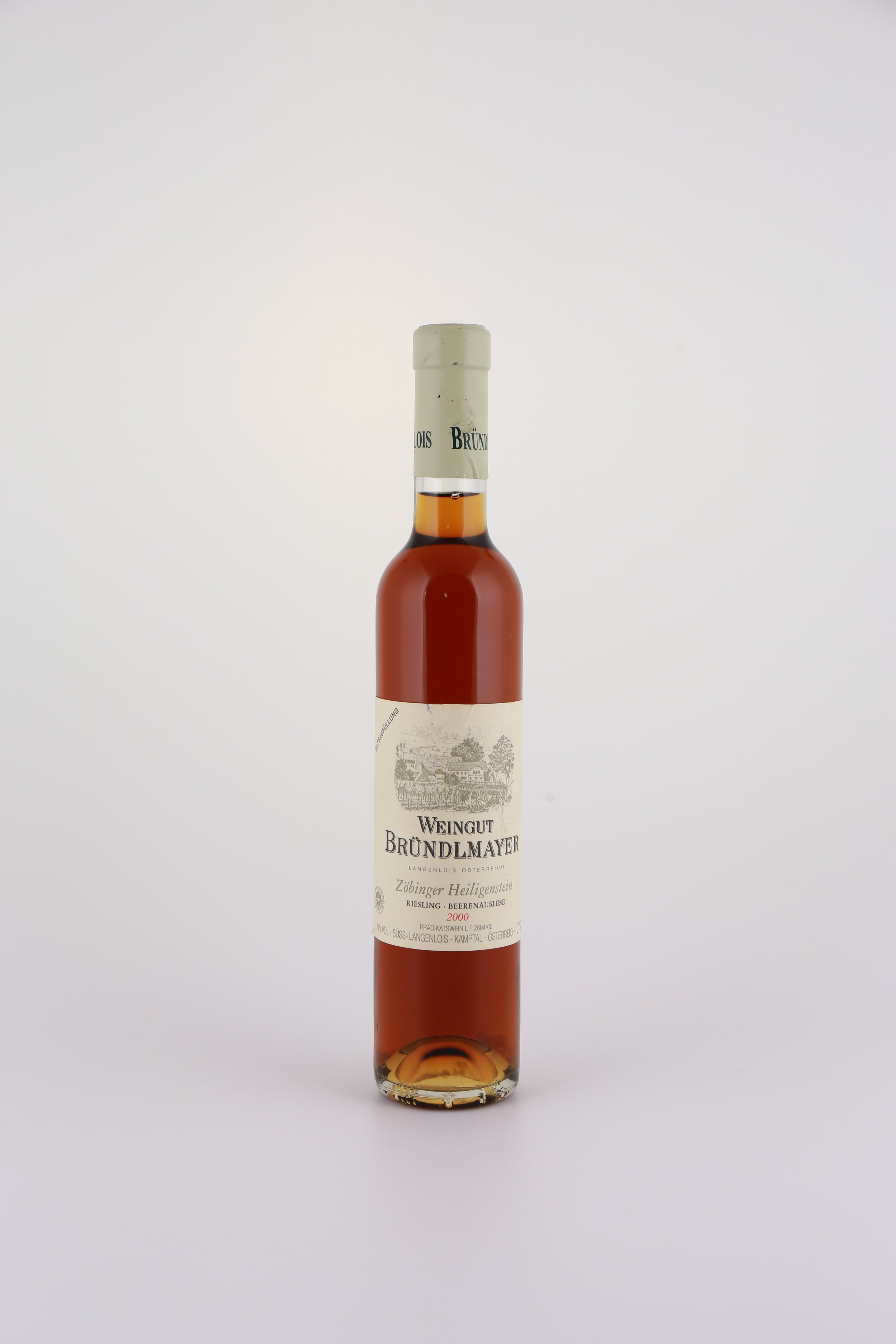 2000 Weingut Bründlmayer, Riesling, Zöbinger Heiligenstein, Beerenauslese