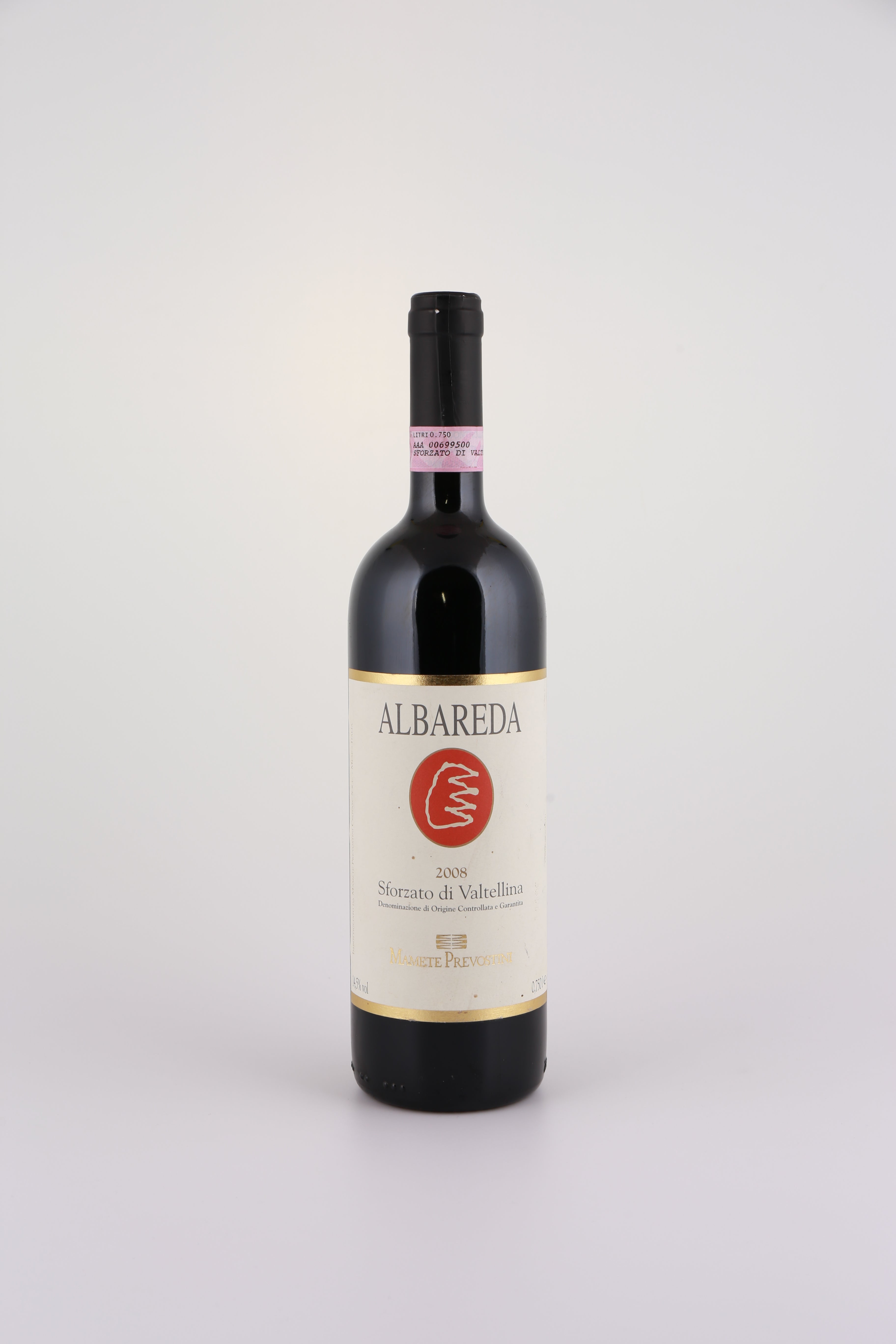 2008 Sforzato di Valtellina, Nebbiolo, DOCG