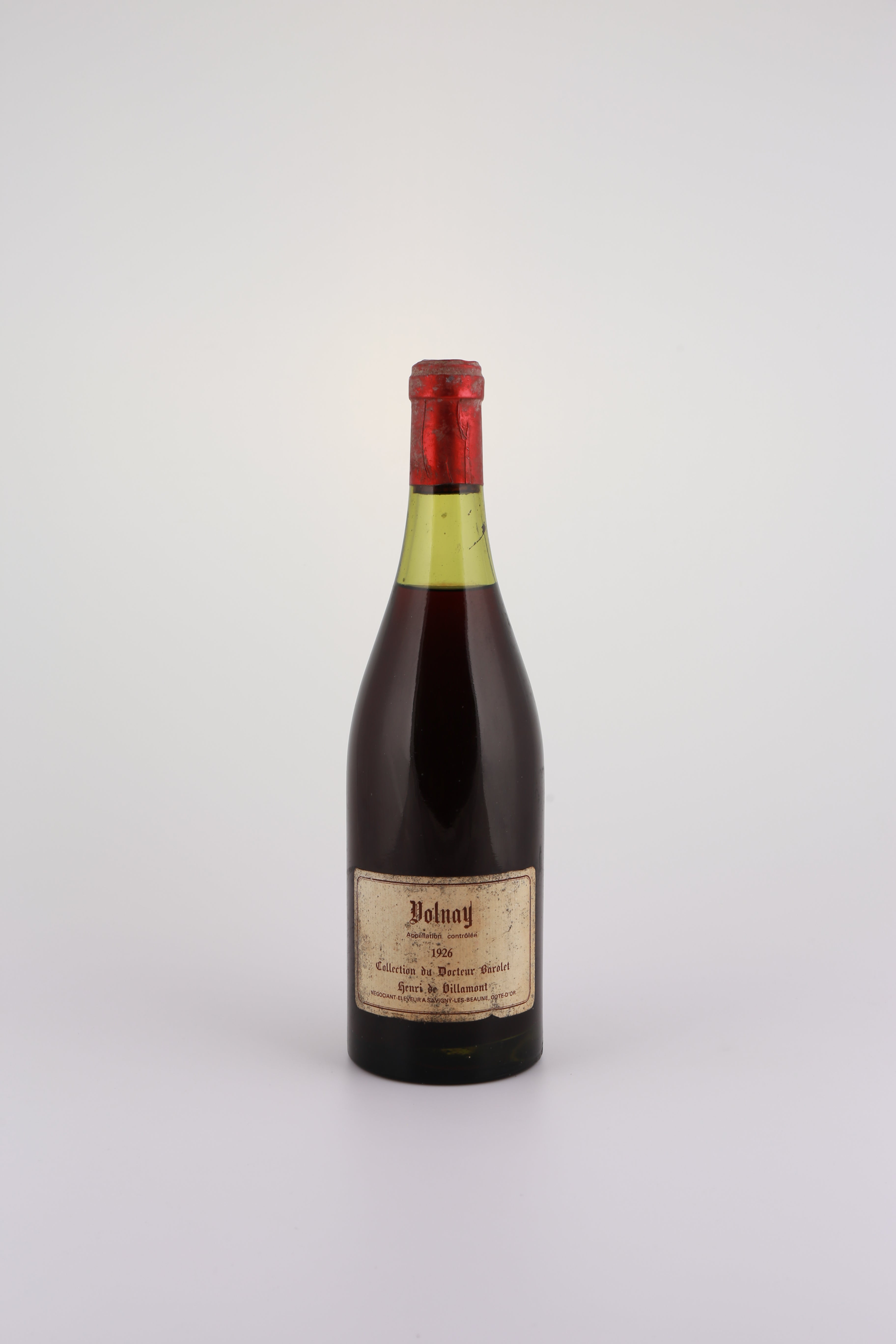 1926 Henri de Villamont, Pinot Noir