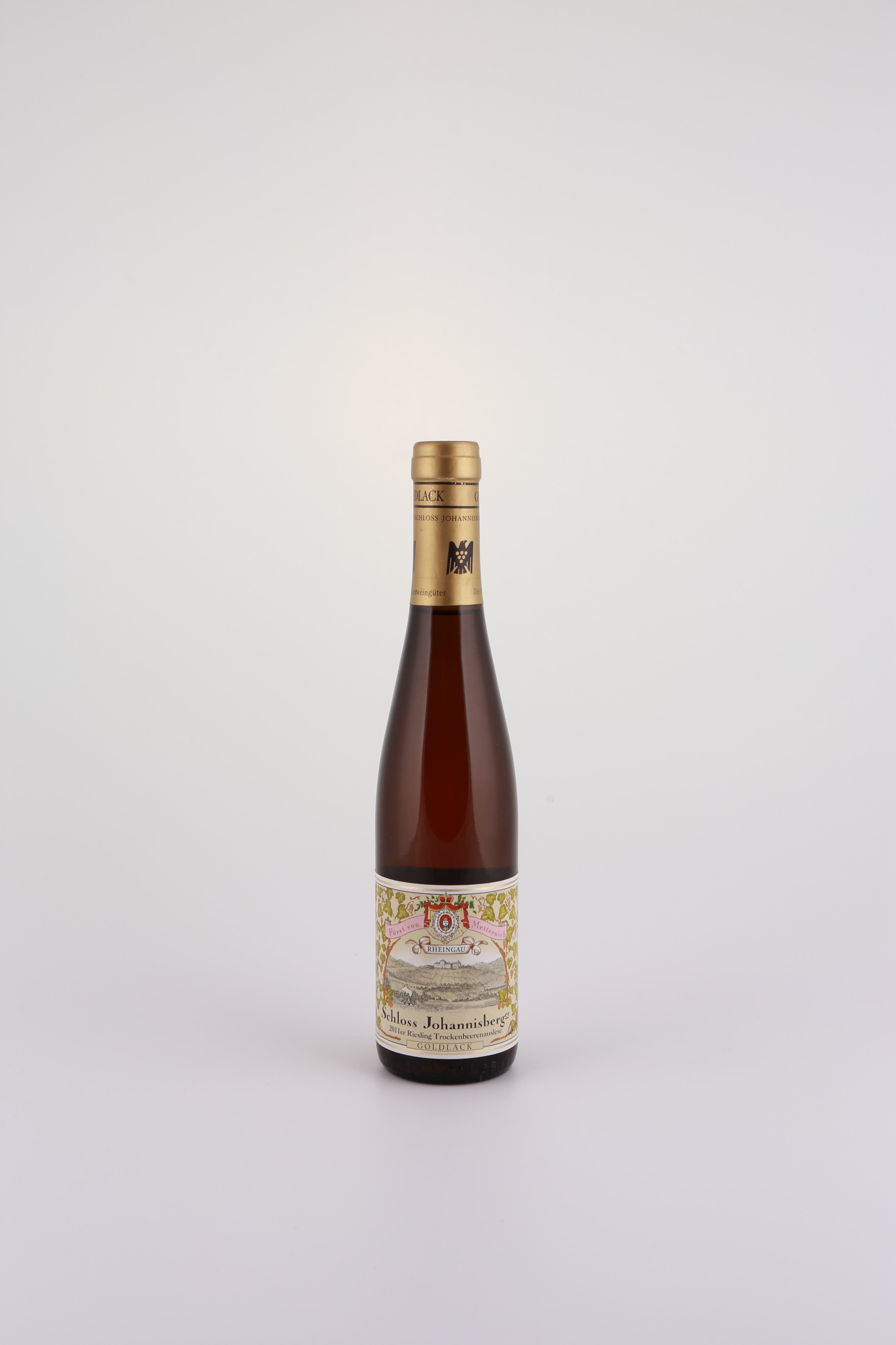 2011 Schloss Johanissberg, Riesling, Trockenbeerenauslese, edelsüß, Goldlack