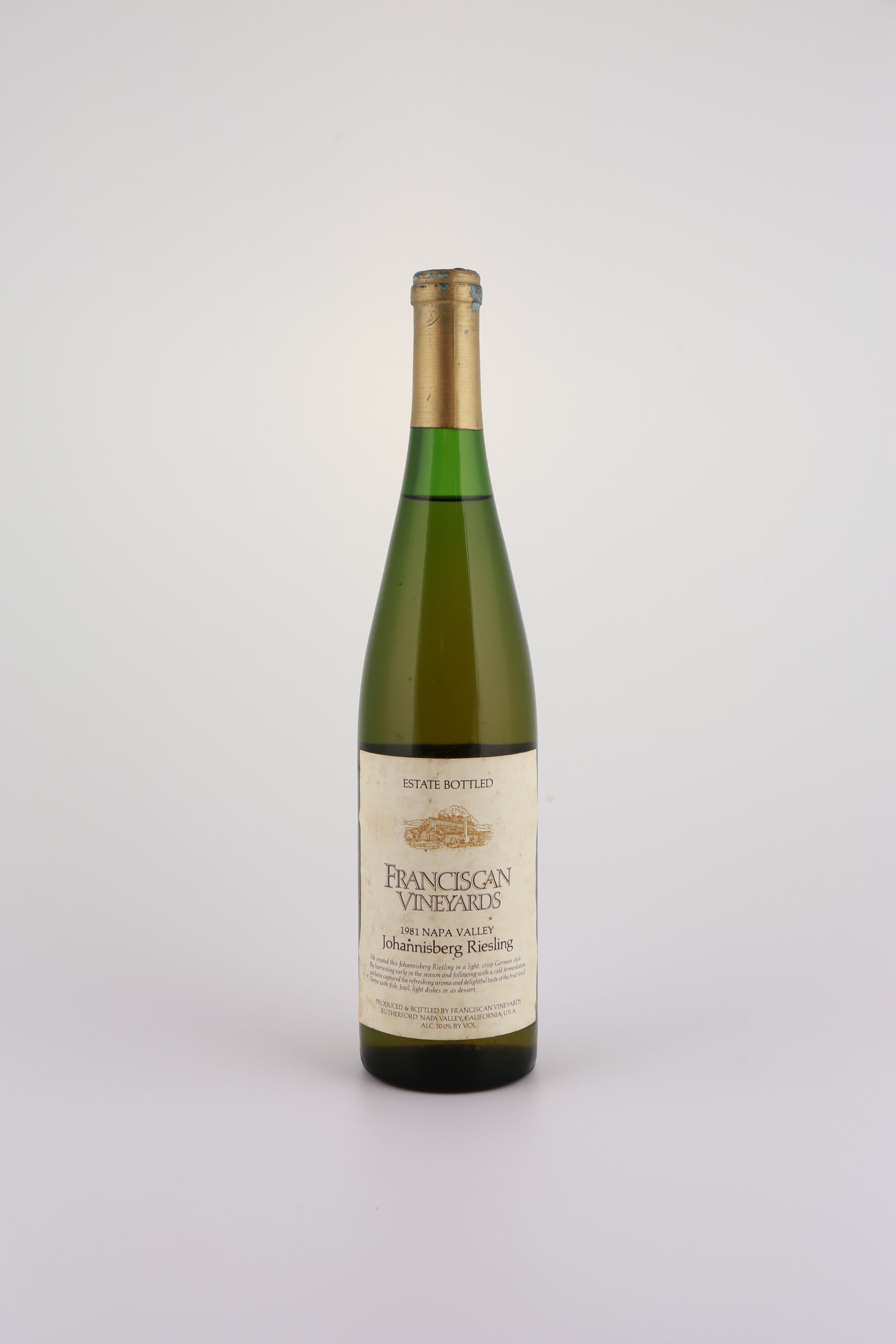 1981 Franciscan Vineyards, Riesling