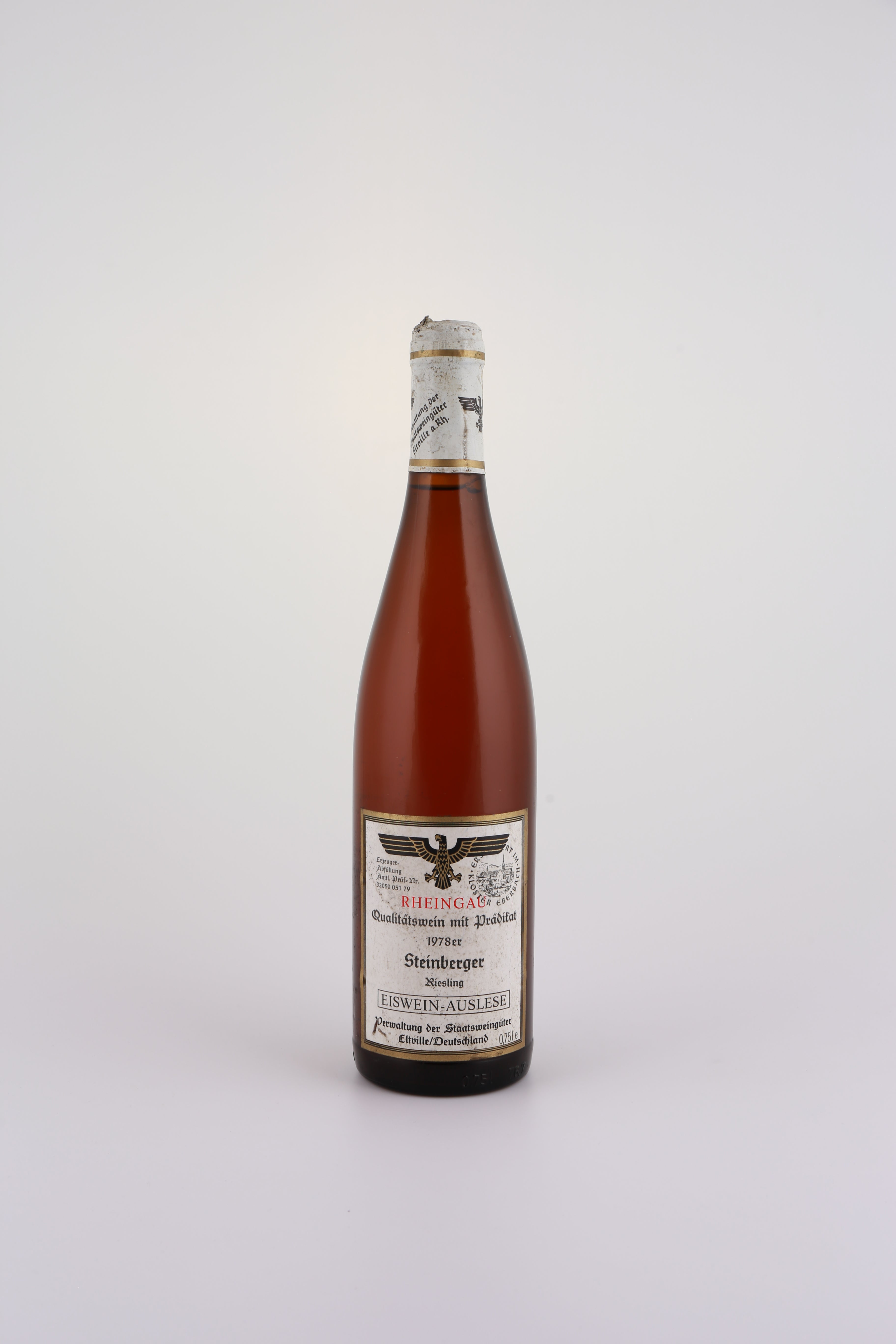 1978 Staatsweingüter Eltville, Riesling, Steinberger, Eiswein-Auslese