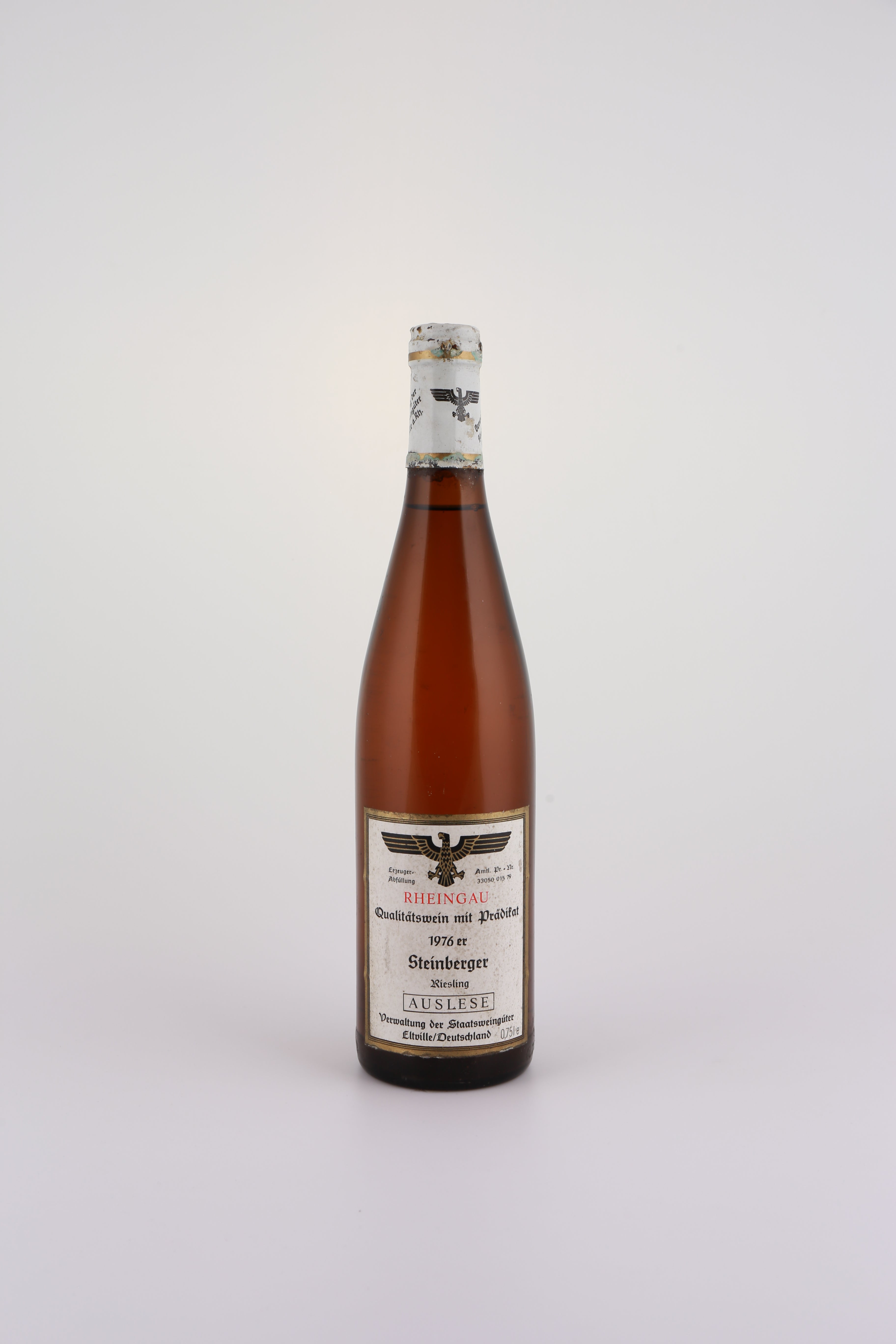1976 Staatsweingüter Eltville, Riesling, Steinberger, Auslese