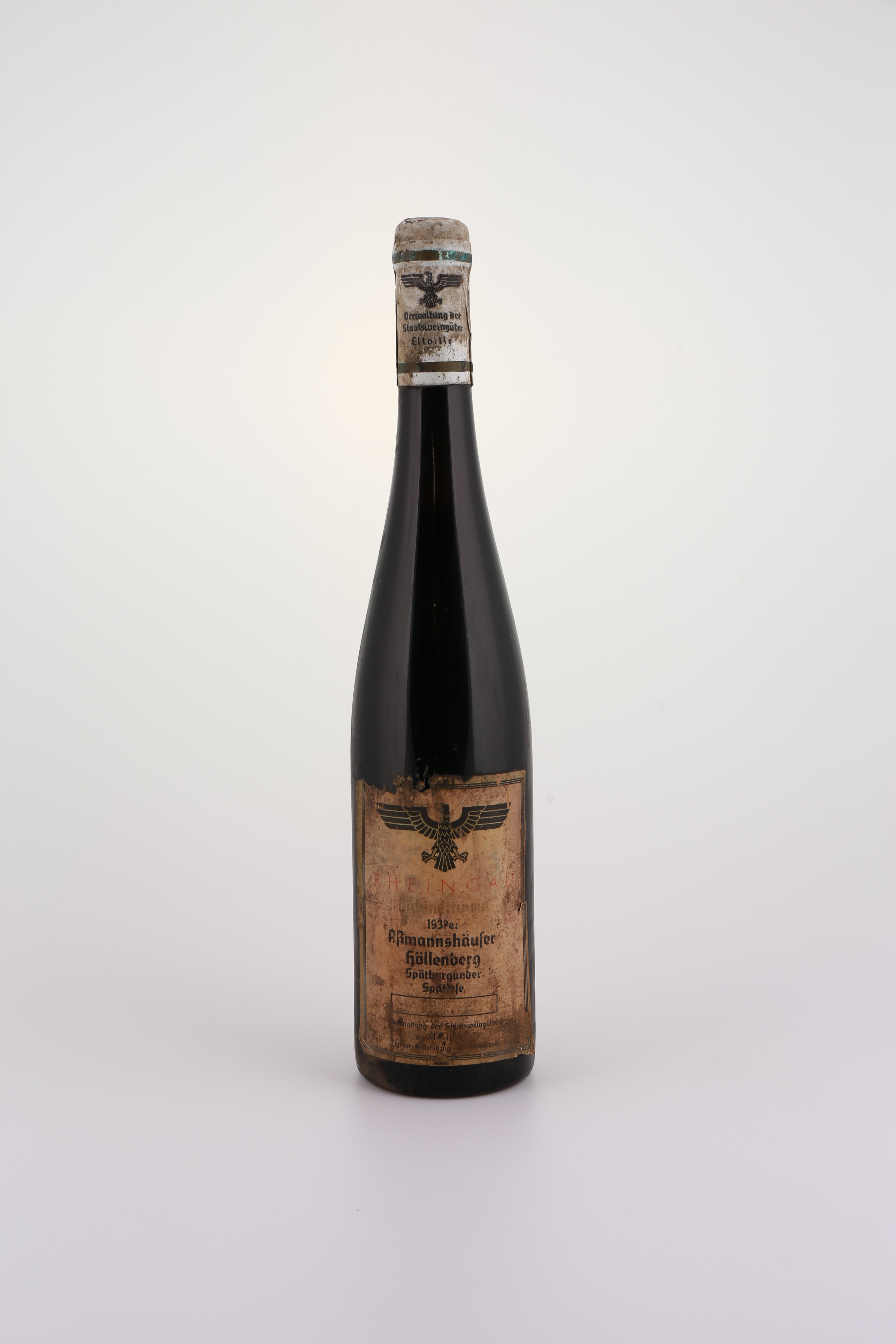 1937 Staatsweingüter Eltville, Spätburgunder, Spätlese, fruchtig, Cabinett Naturrein