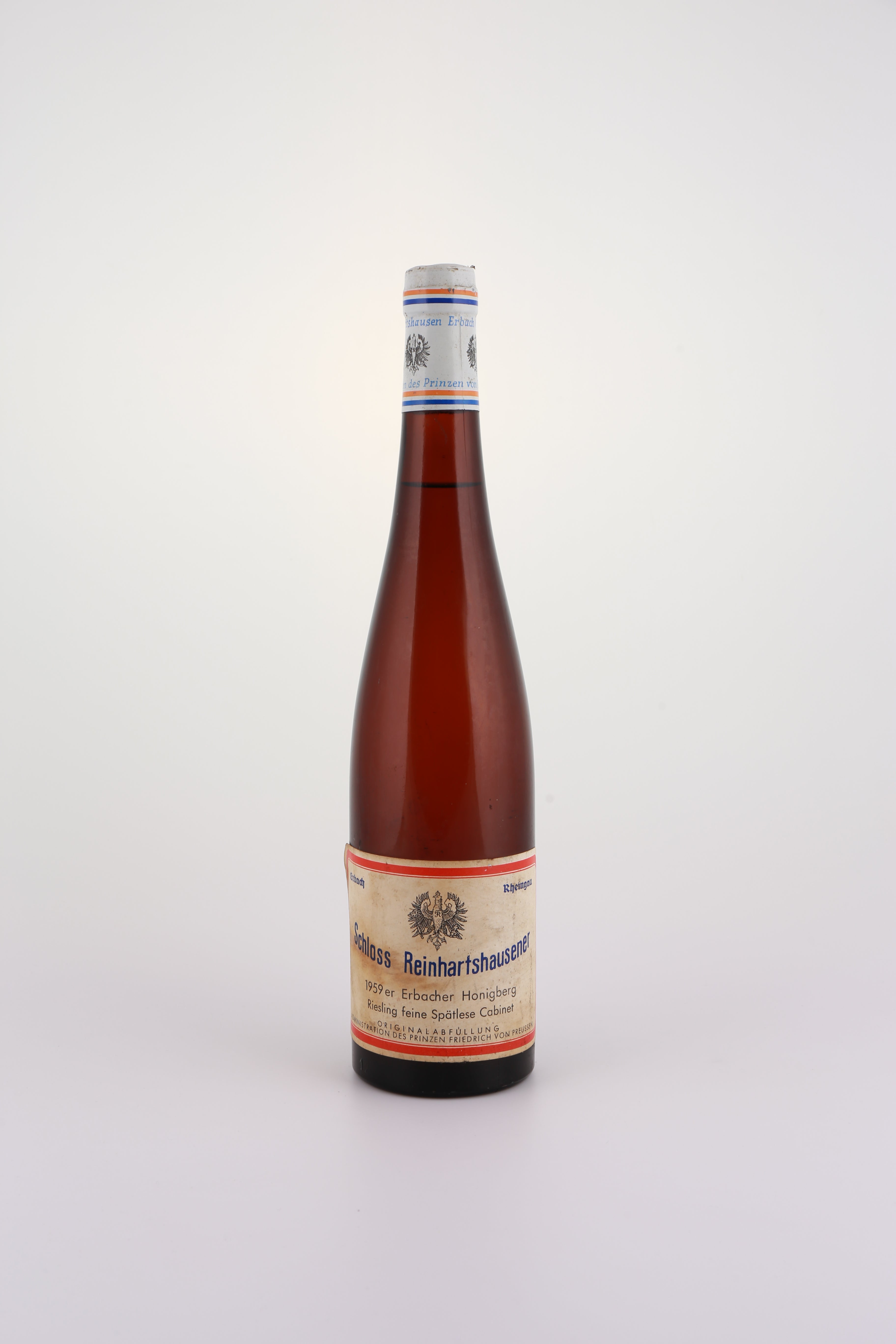 1959 Schloss Reinhartshausen, Riesling, fein Spätelese, fruchtig, Cabinettwein