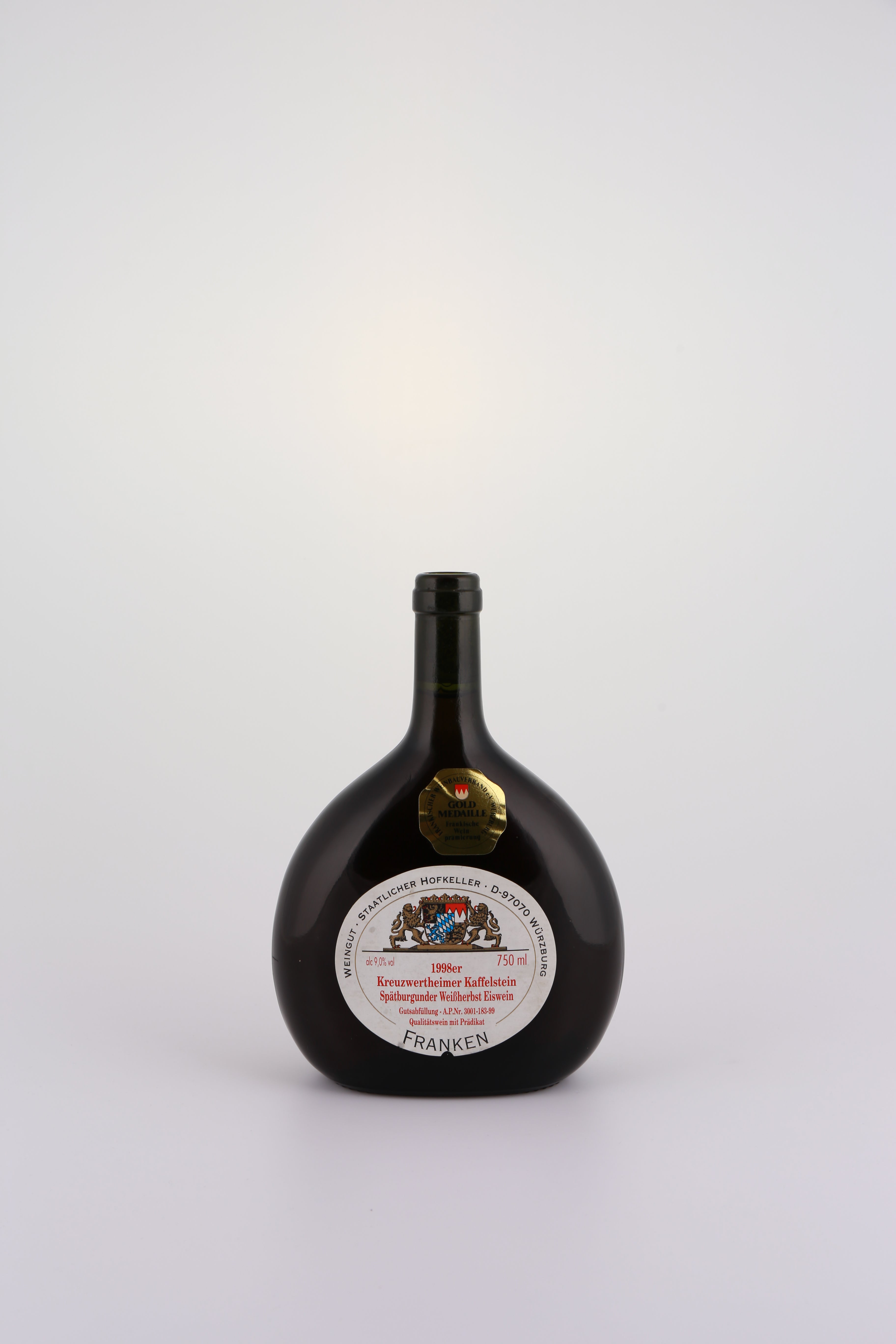 1998 Staatlicher Hofkeller Franken, Spätburgunder, Kreuzwertheimer Kaffelstein, Eiswein