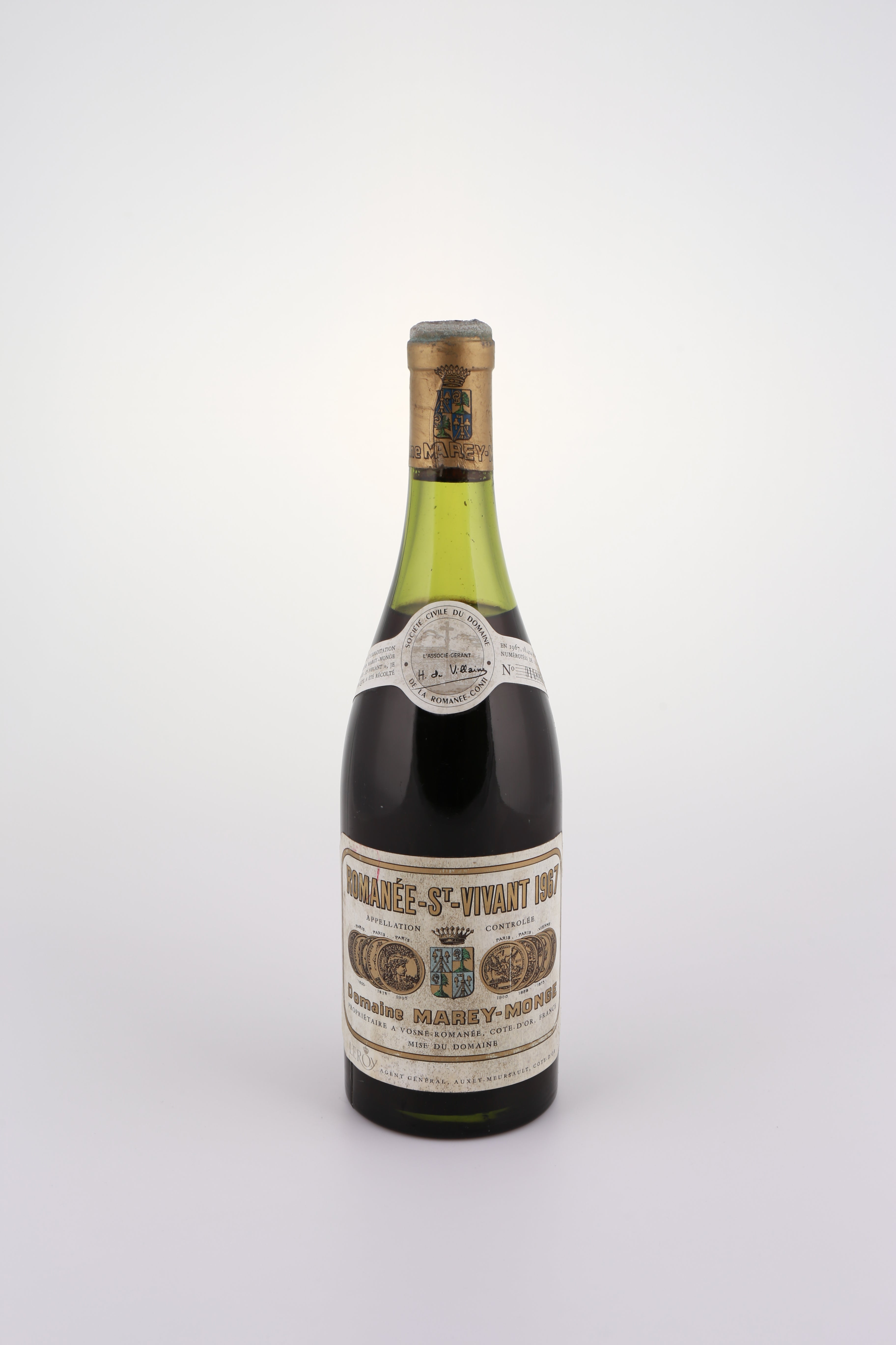 1967 Domaine de la Romanee-Conti (Marey-Monge), Pinot Noir, trocken, Grand Cru