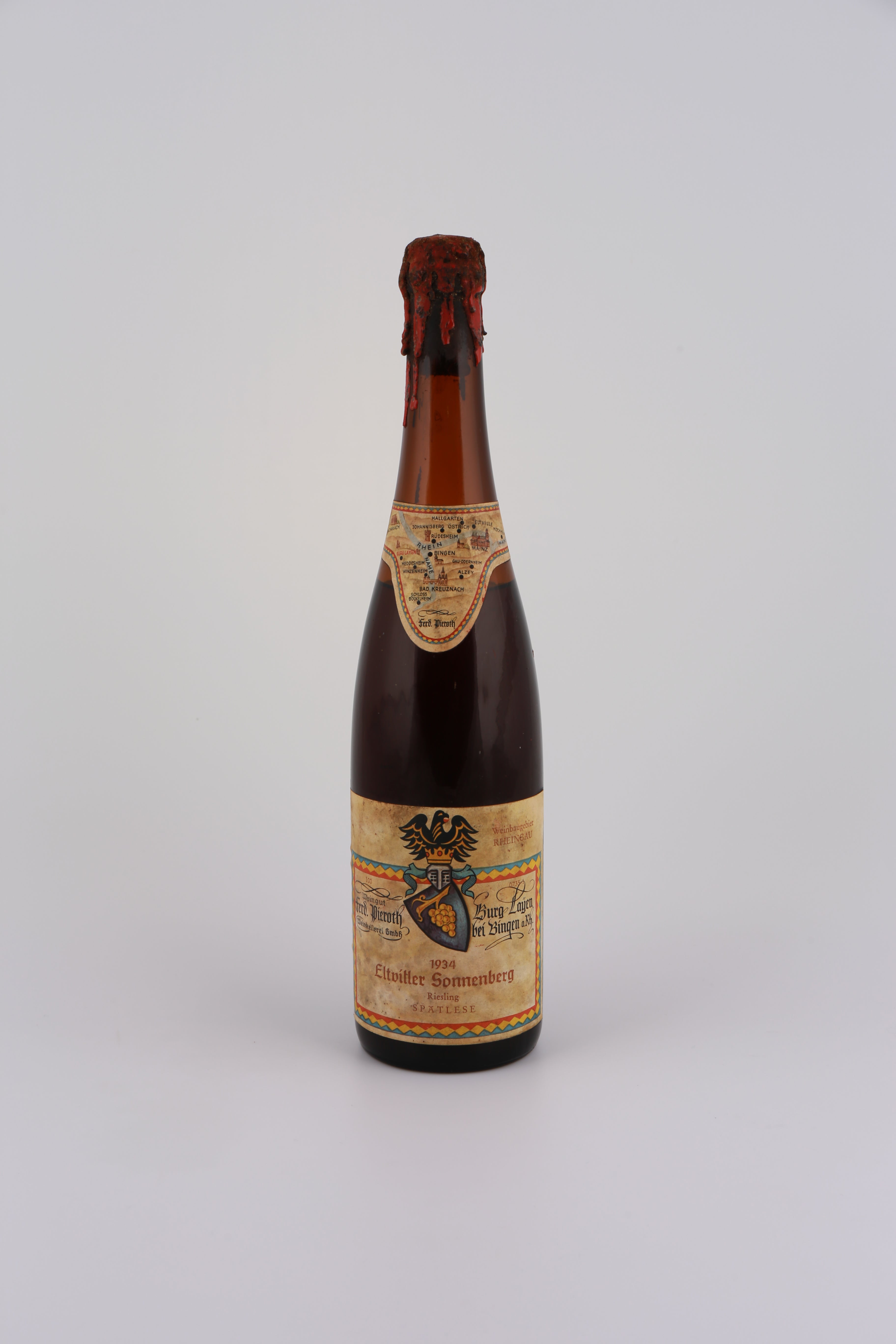 1934 Ferdinand Pieroth, Riesling, Eltviller Sonnenberg, Spätlese
