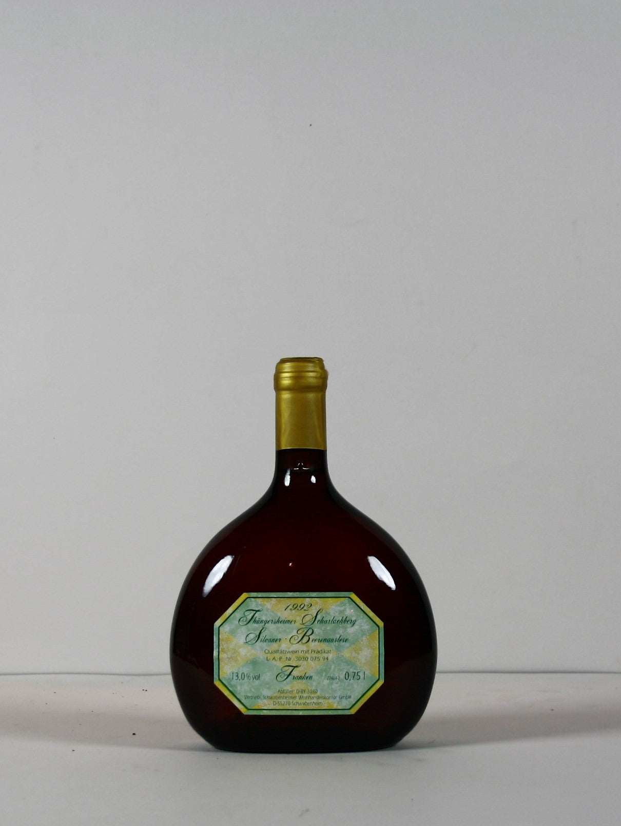 1992 Schwabenheimer Weinhandelskontor, Silvaner, Thüngersheimer Scharlachberg, Beerenauslese