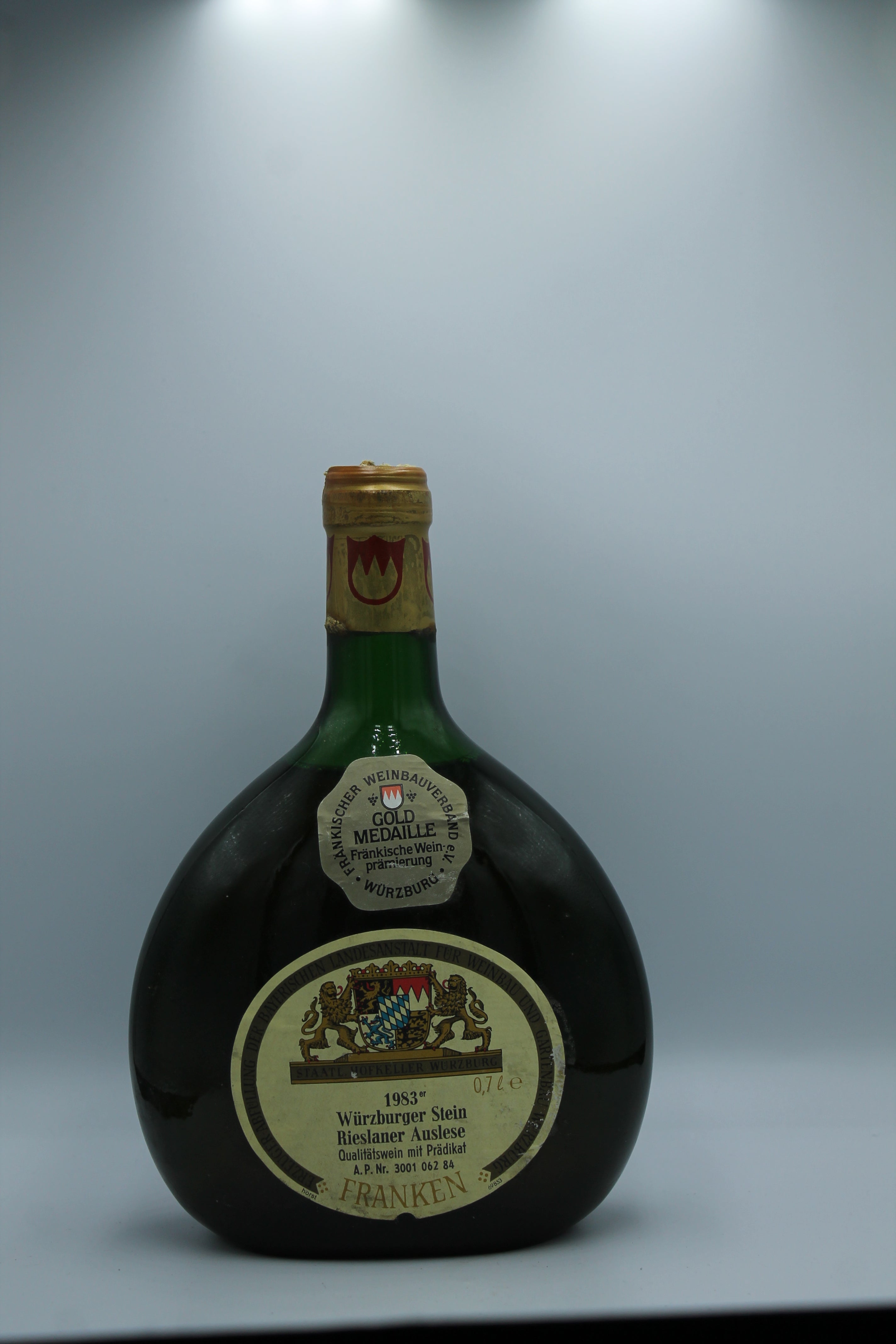 1983 Staatliche Hofkeller Würzburg, Rieslaner, Würzburger Stein, Auslese