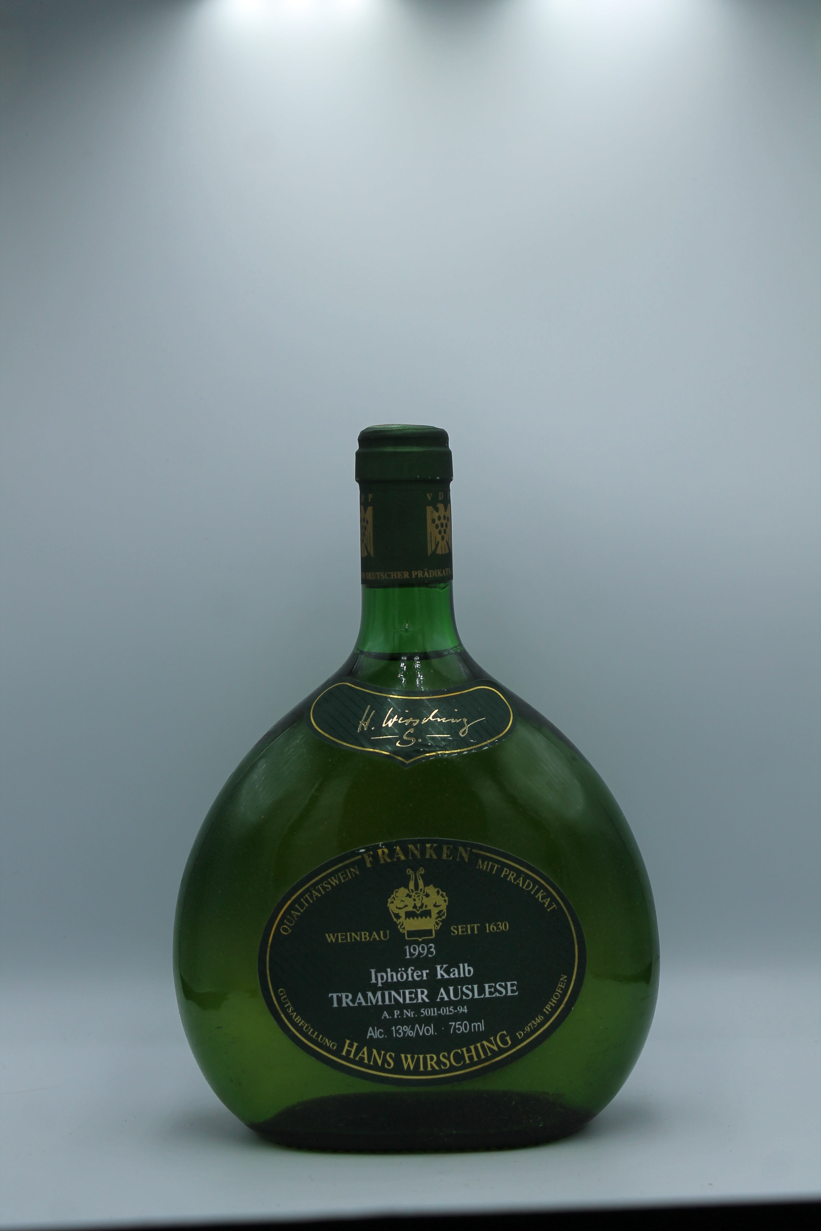 1993 Hans Wirsching, Traminer, Iphöfer Kalb, Auslese