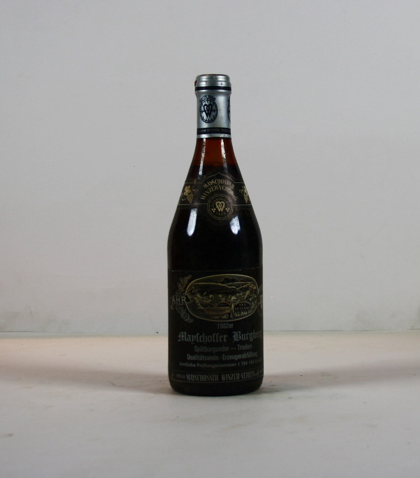1982 Mayschosser Winzerverein, Spätburgunder, Mayschosser Burgberg, Qba