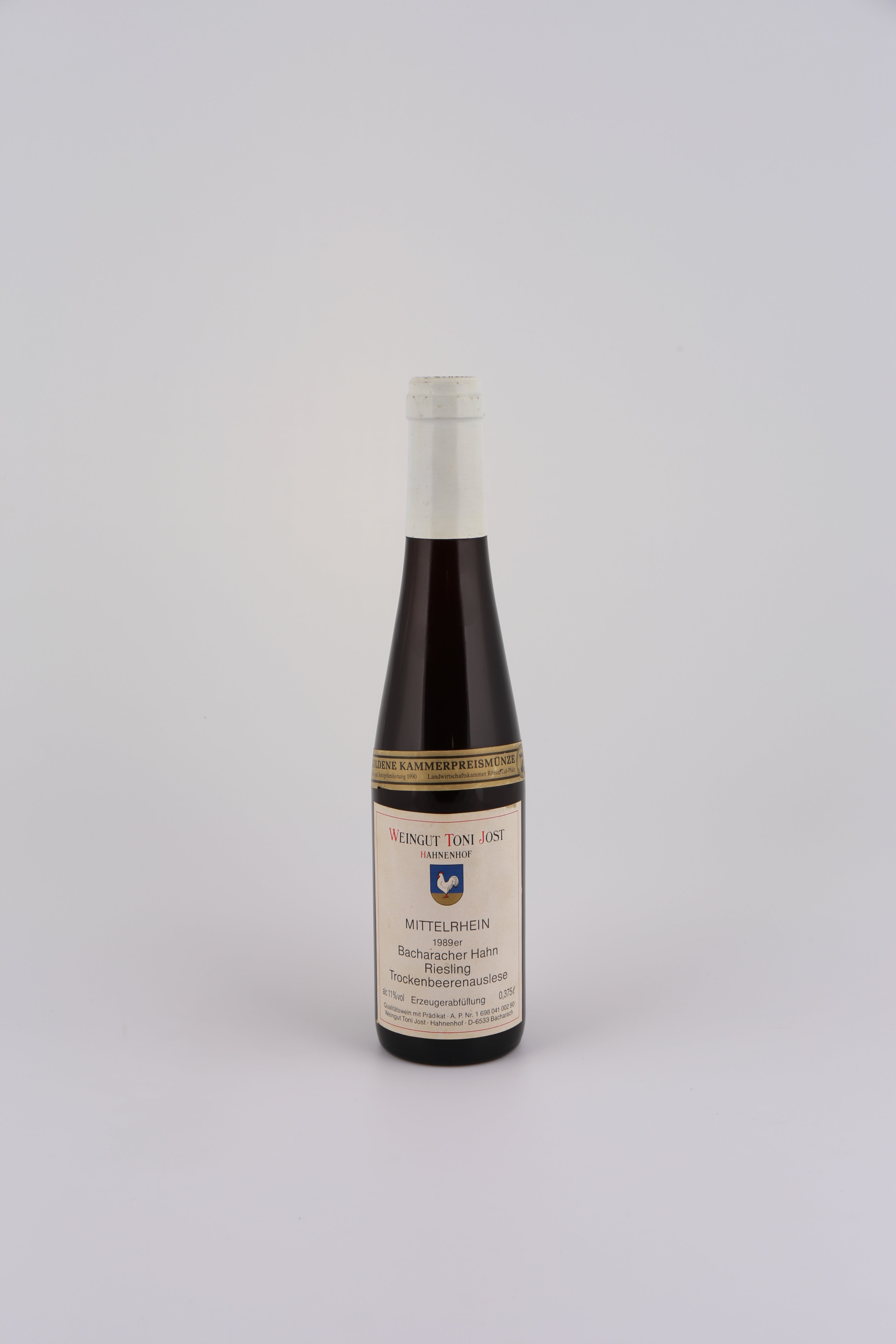 1989 Toni Jost, Riesling, Bacharacher Hahn, Trockenbeerenauslese