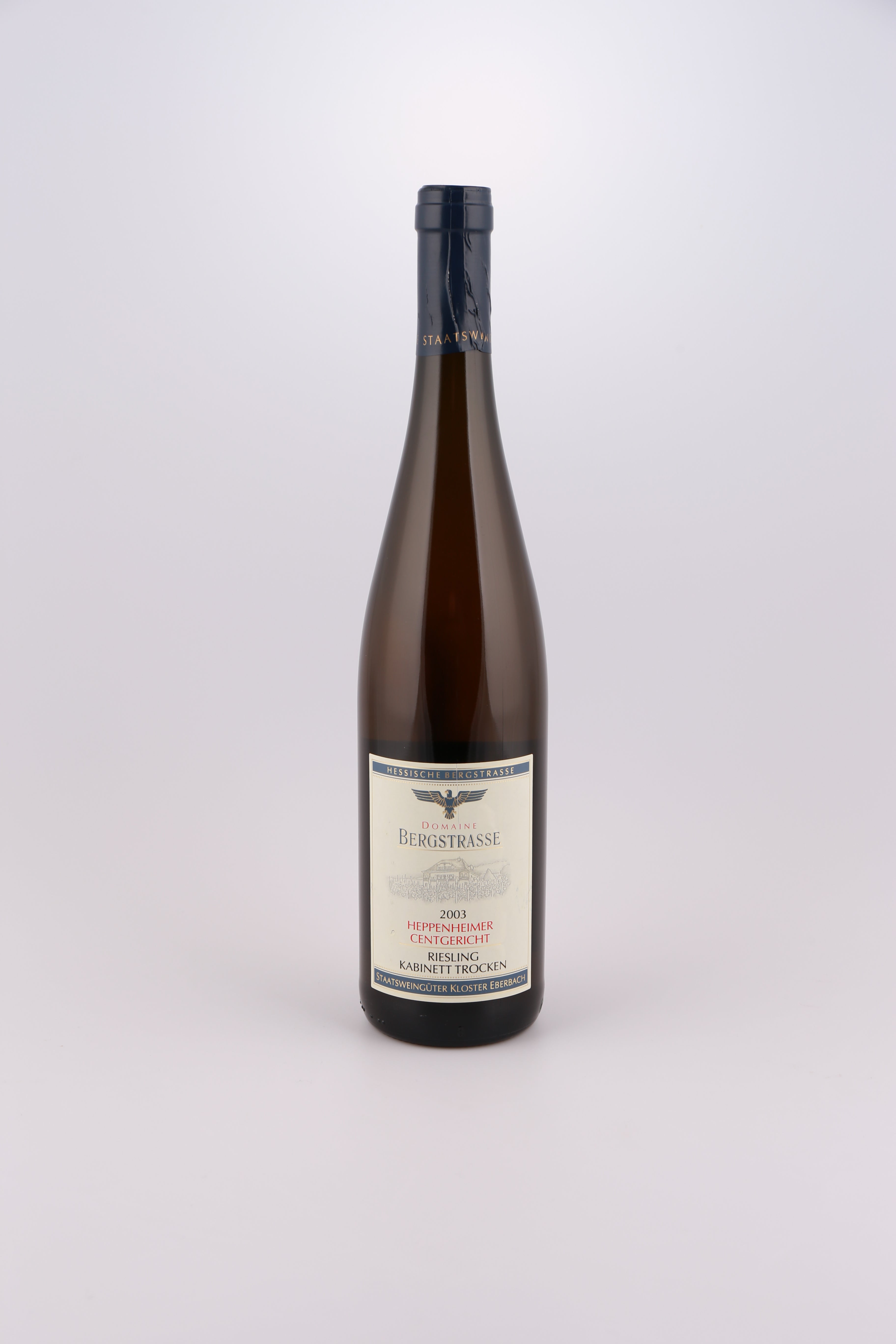 2003 Staatsweingut Bergstraße, Riesling, Heppenheimer Centgericht, Kabinett