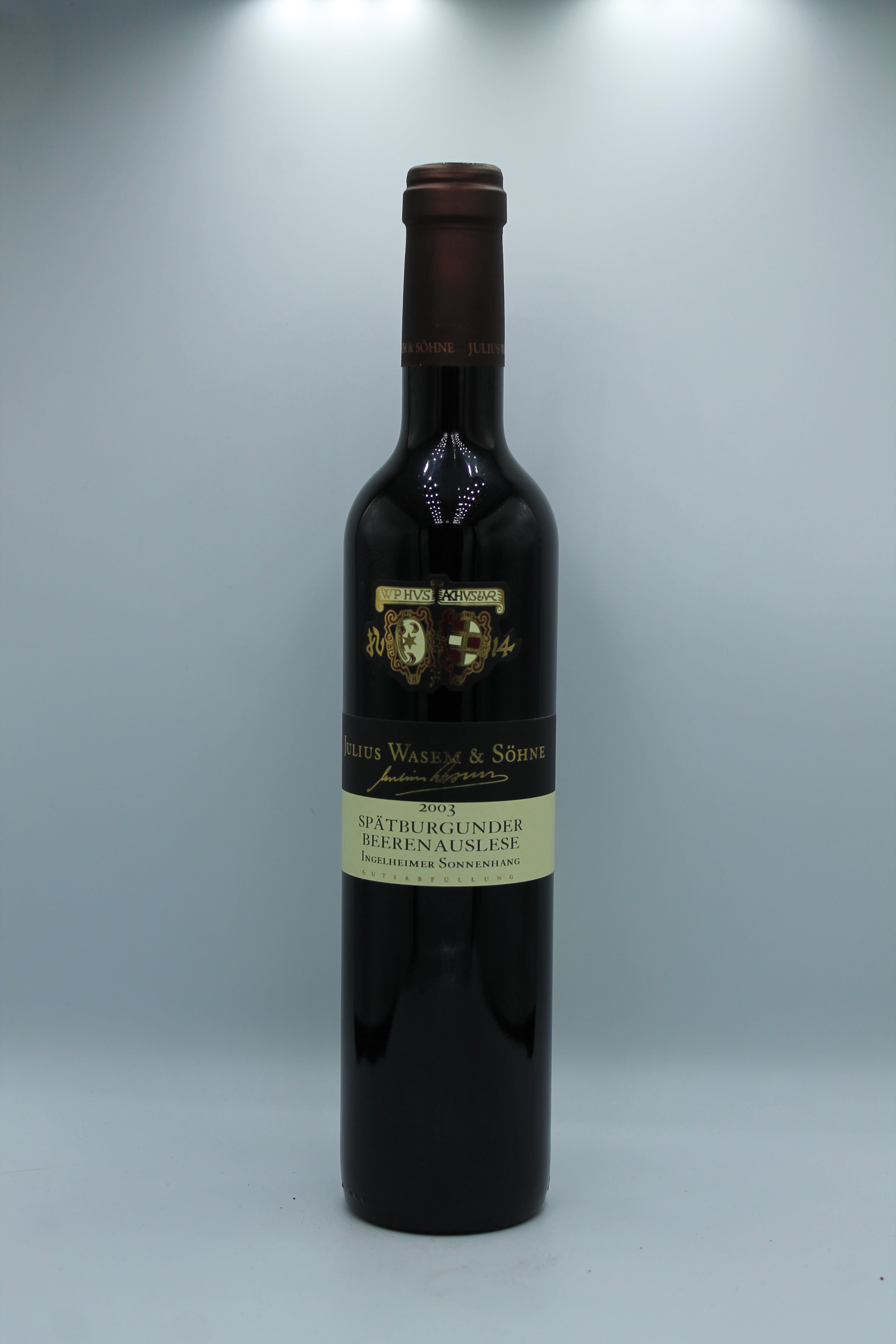 2003 Julius Wasem und Söhne, Spätburgunder, Ingelheimer Sonnenhang, Beerenauslese