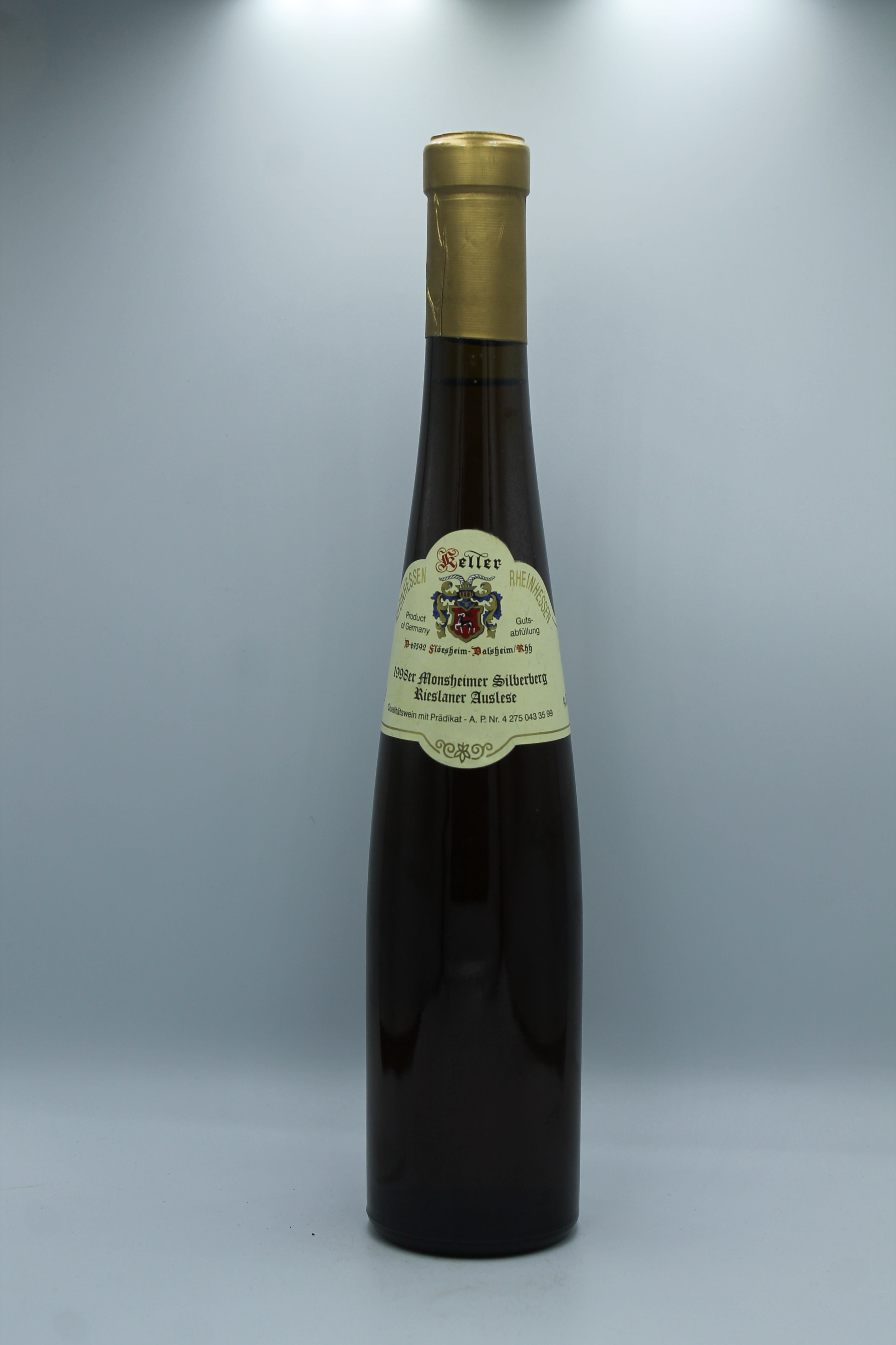 1998 Weingut Keller, Rieslaner, Monsheimer Silberberg, Auslese