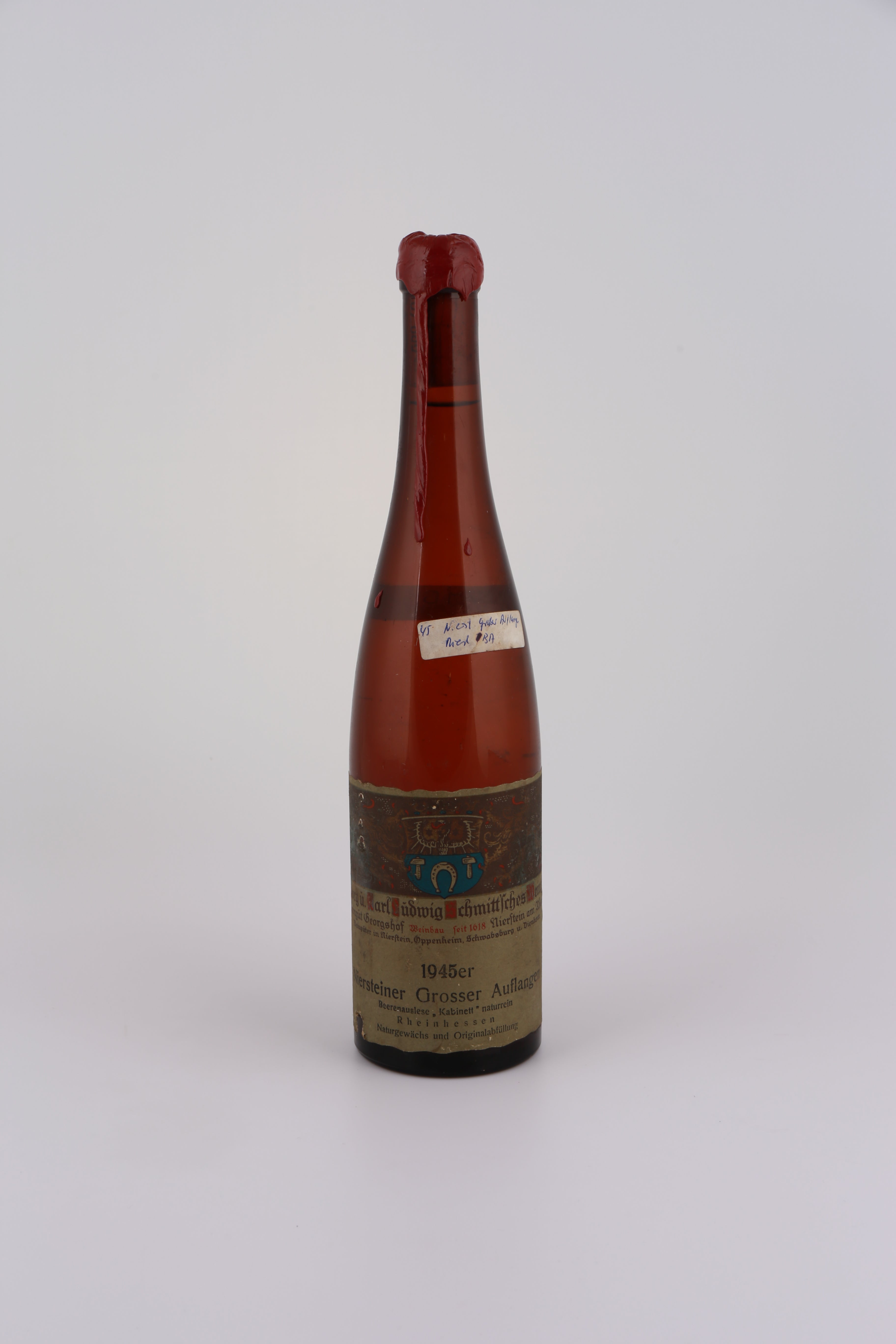1945 Weingut Georgshof / Karl Ludwig Schmitt, Riesling, Beerenauslese, edelsüß, Kabinett  naturrein