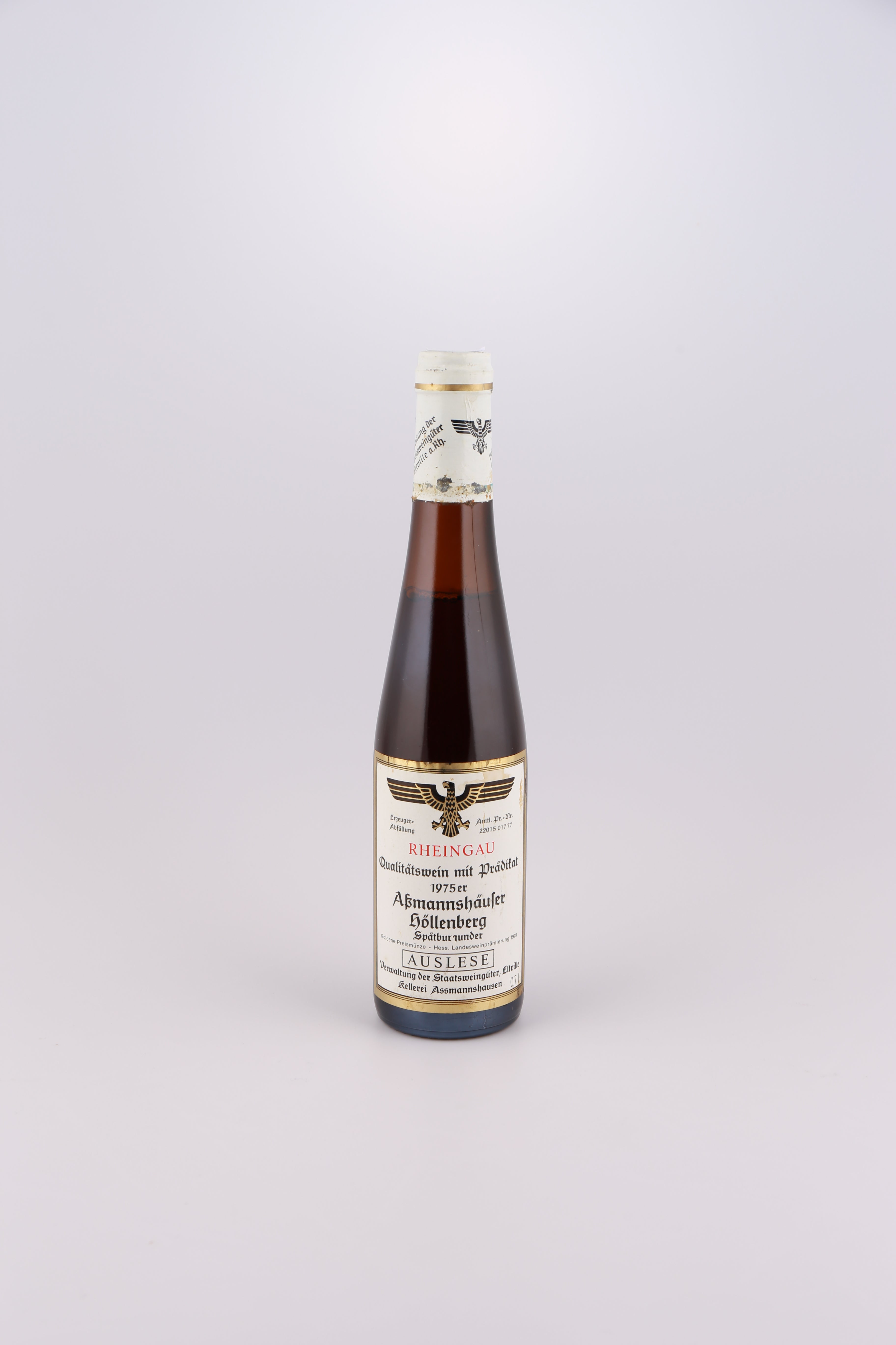 1975 Staatsweingüter Eltville, Spätburgunder, Assmanshäuser Höllenberg, Auslese