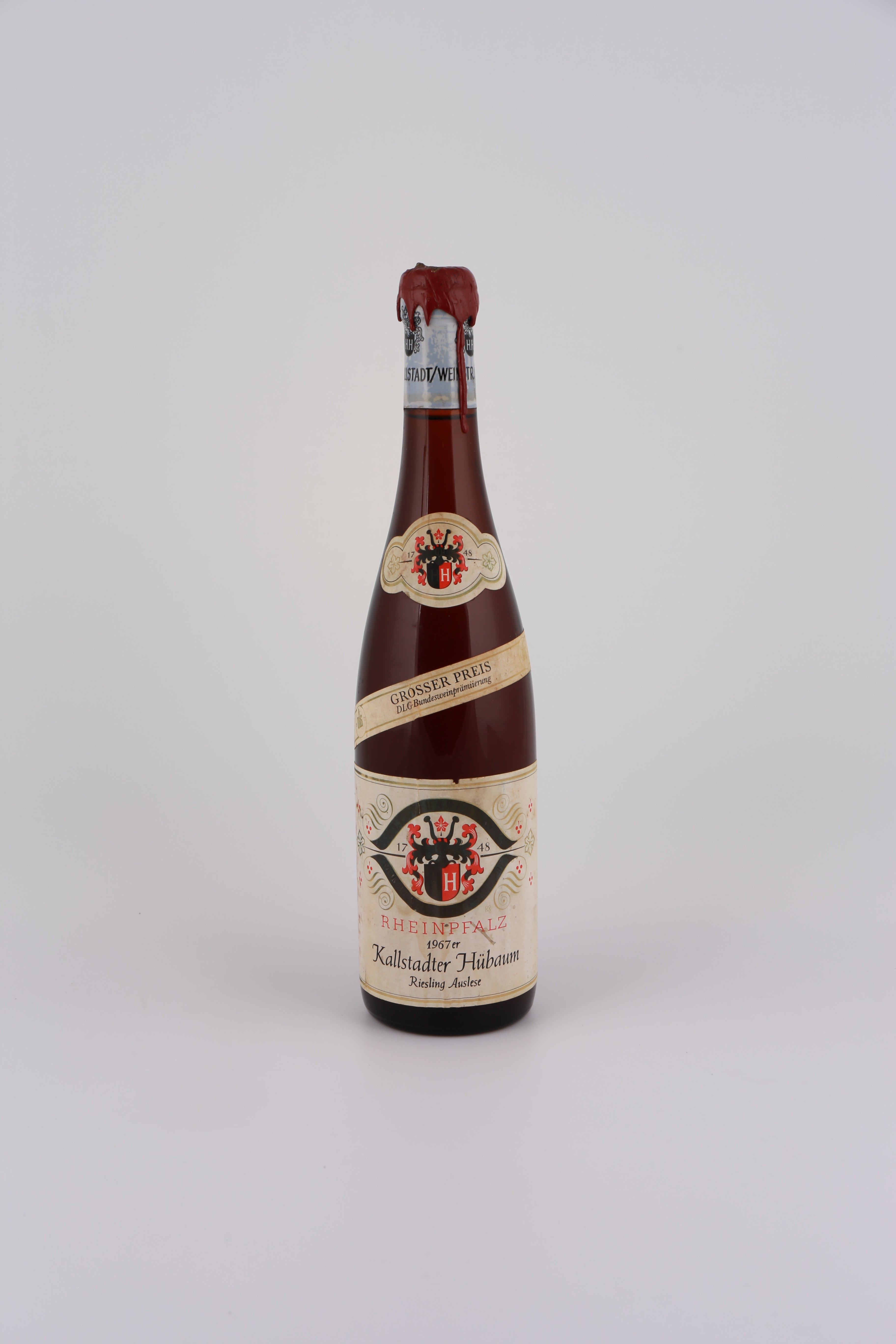 1967 Heinz Habermann, Riesling, Kallstadter Hübaum, Auslese