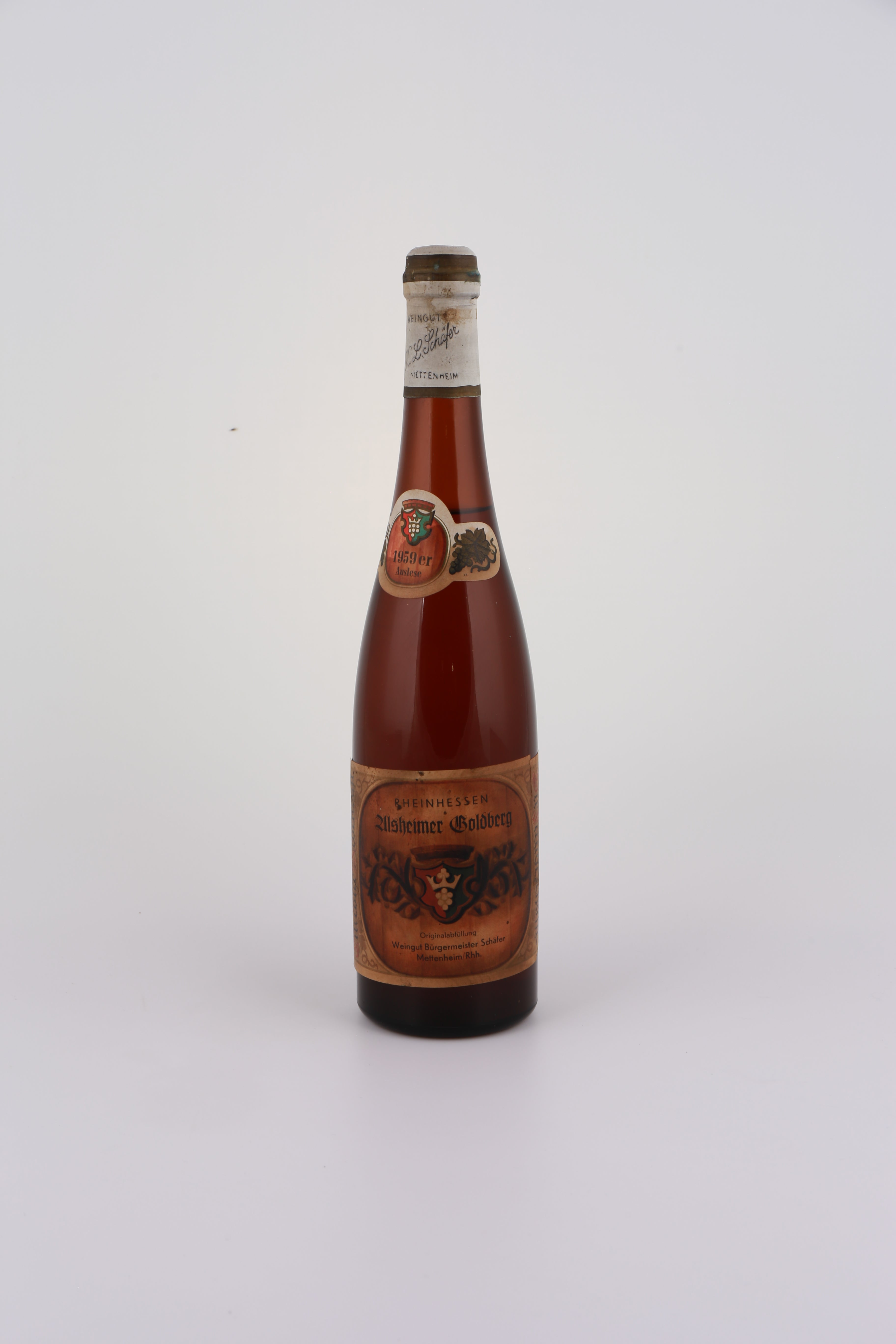 1959 Weingut Bürgermeister Schäfer, Riesling, Auslese, fruchtig