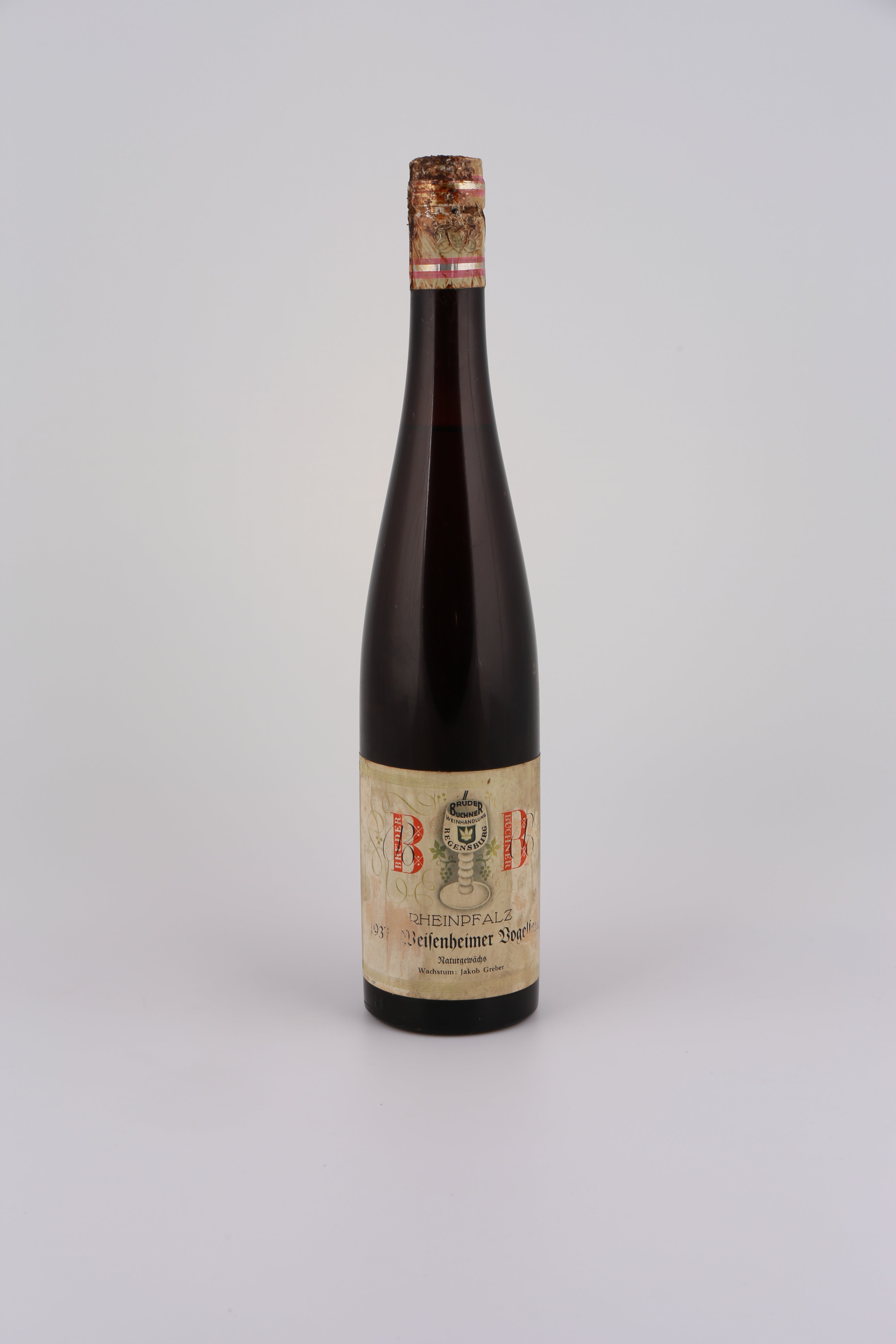 1937 Jakob Greber , Riesling, Qba, trocken, naturgewächs