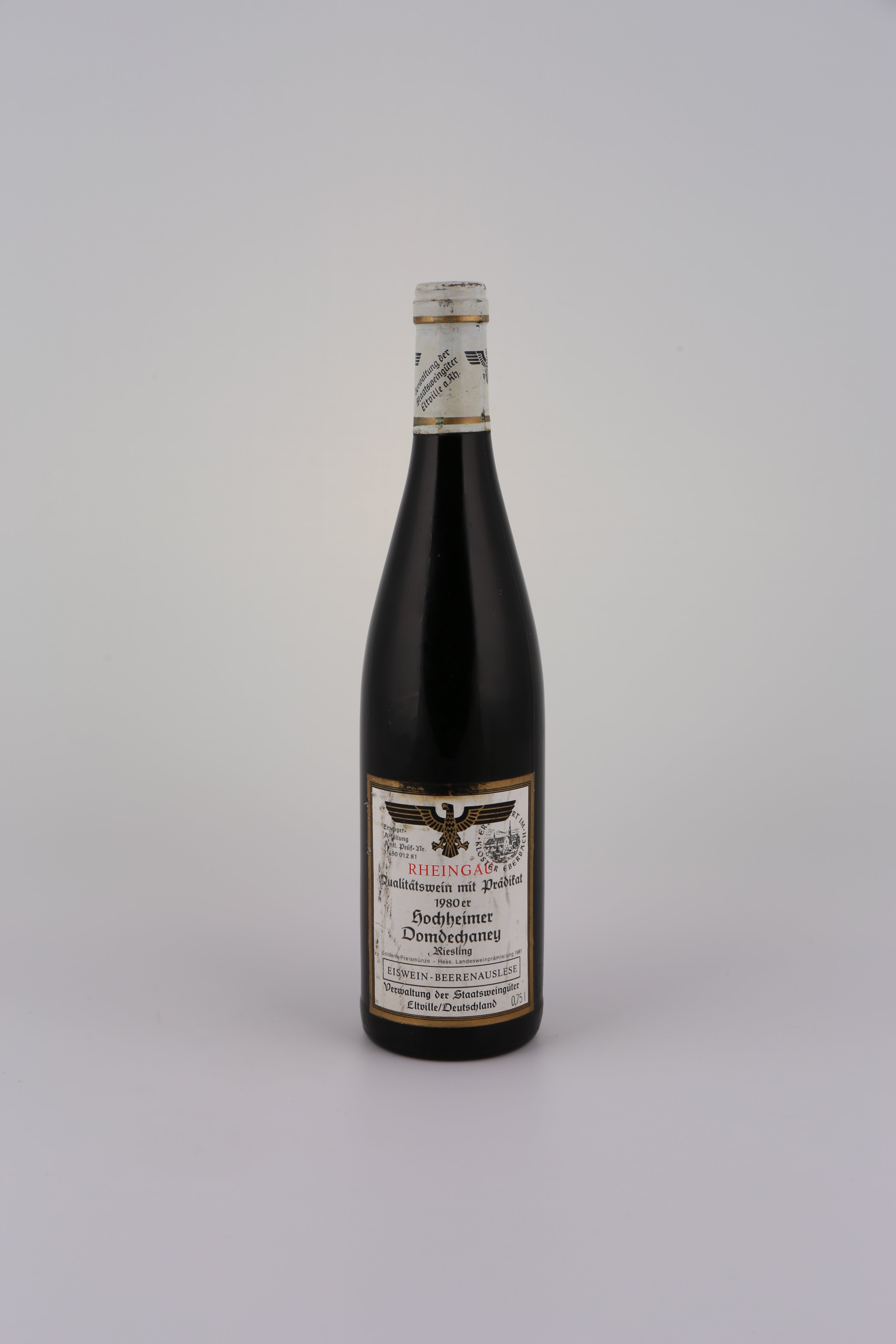 1980 Staatsweingüter Eltville, Riesling, Hochheimer Domdechaney, Eiswein Beerenauslese