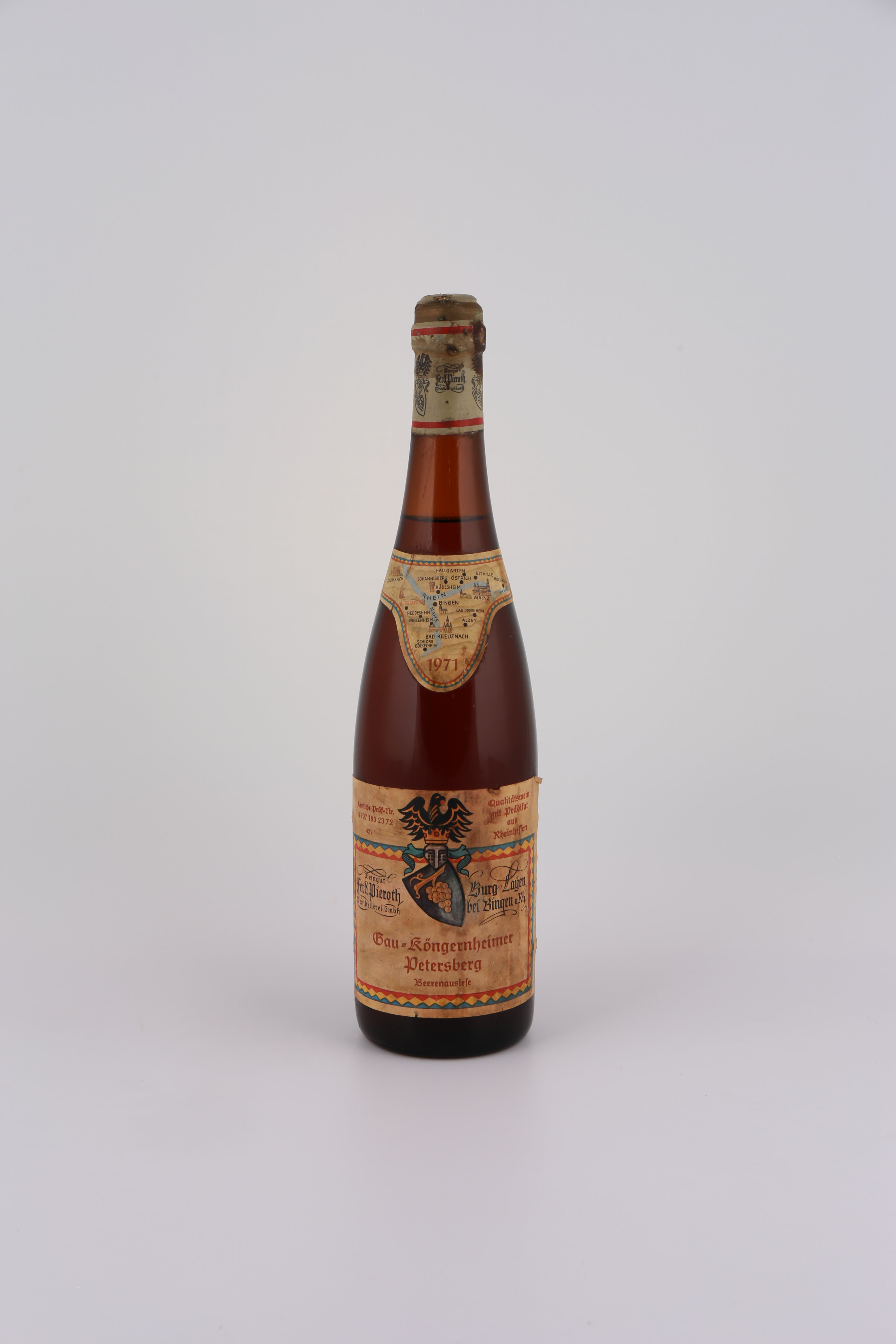 1971 Ferdinand Pieroth, Riesling, Gau-Köngernheimer Petersberg, Beerenauslelse