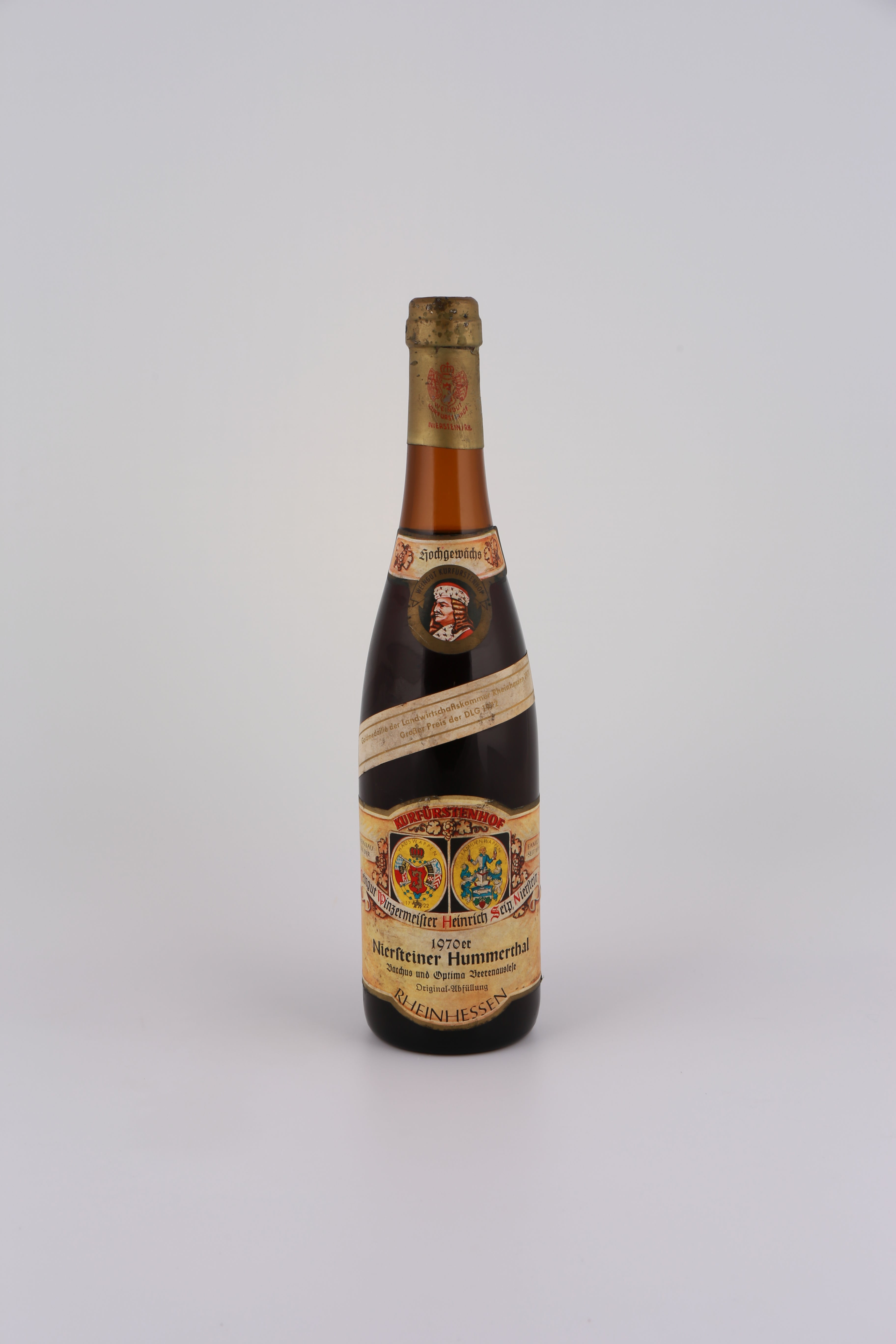 1970 Weingut Kurfürstenhof, Bachus/Optima, Niersteiner Hummerthal, Beerenauslese