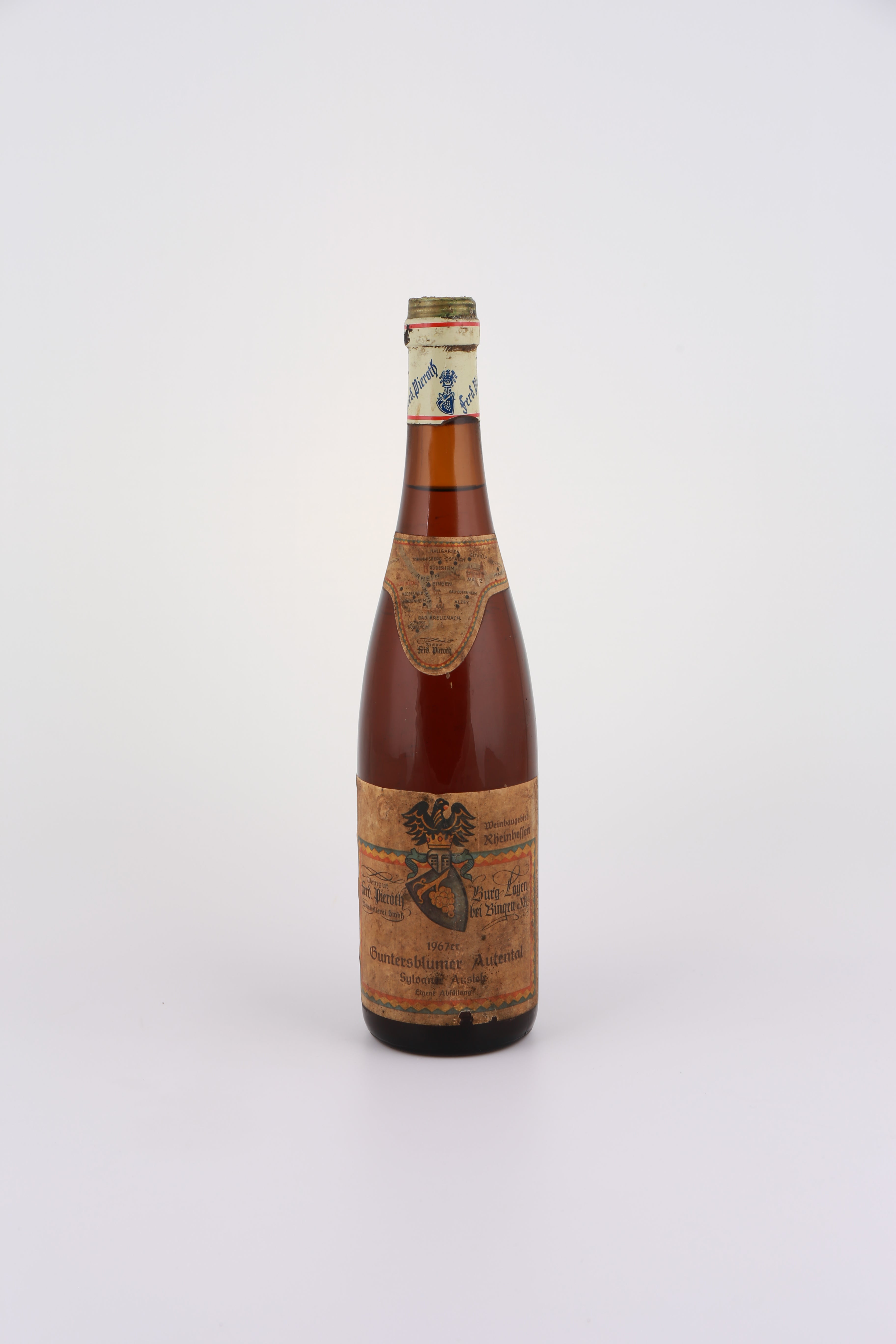 1967 Ferdinand Pieroth, Silvaner, Guntersblumer Autental, Auslese