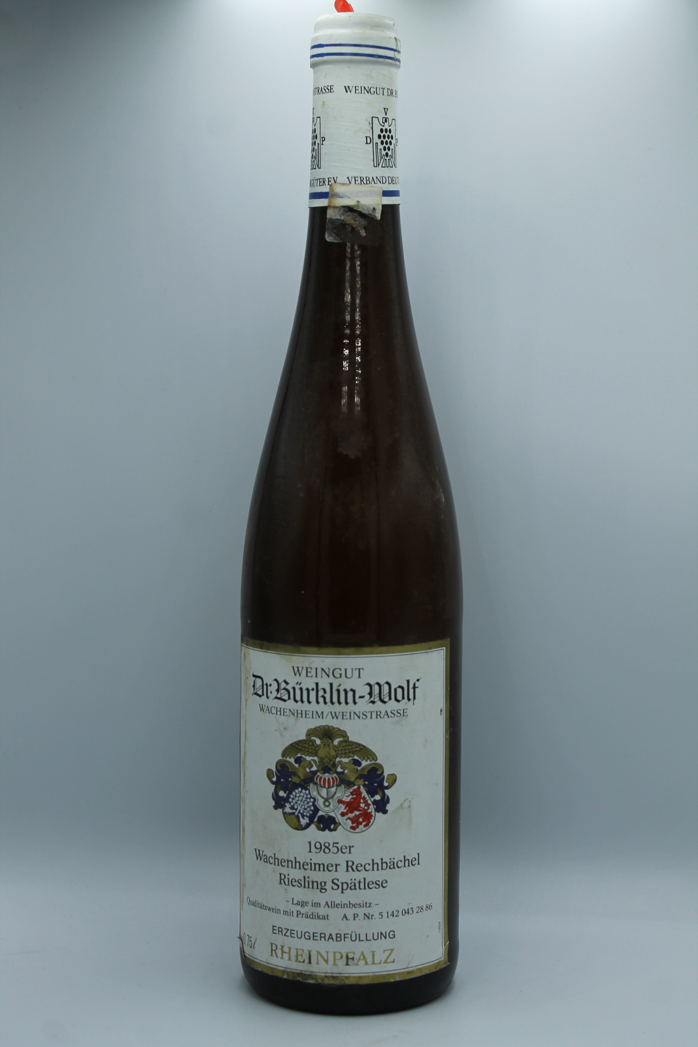 1985 Dr. Bürklin Wolf, Riesling, Wachenheimer Rechbächel , Spätlese