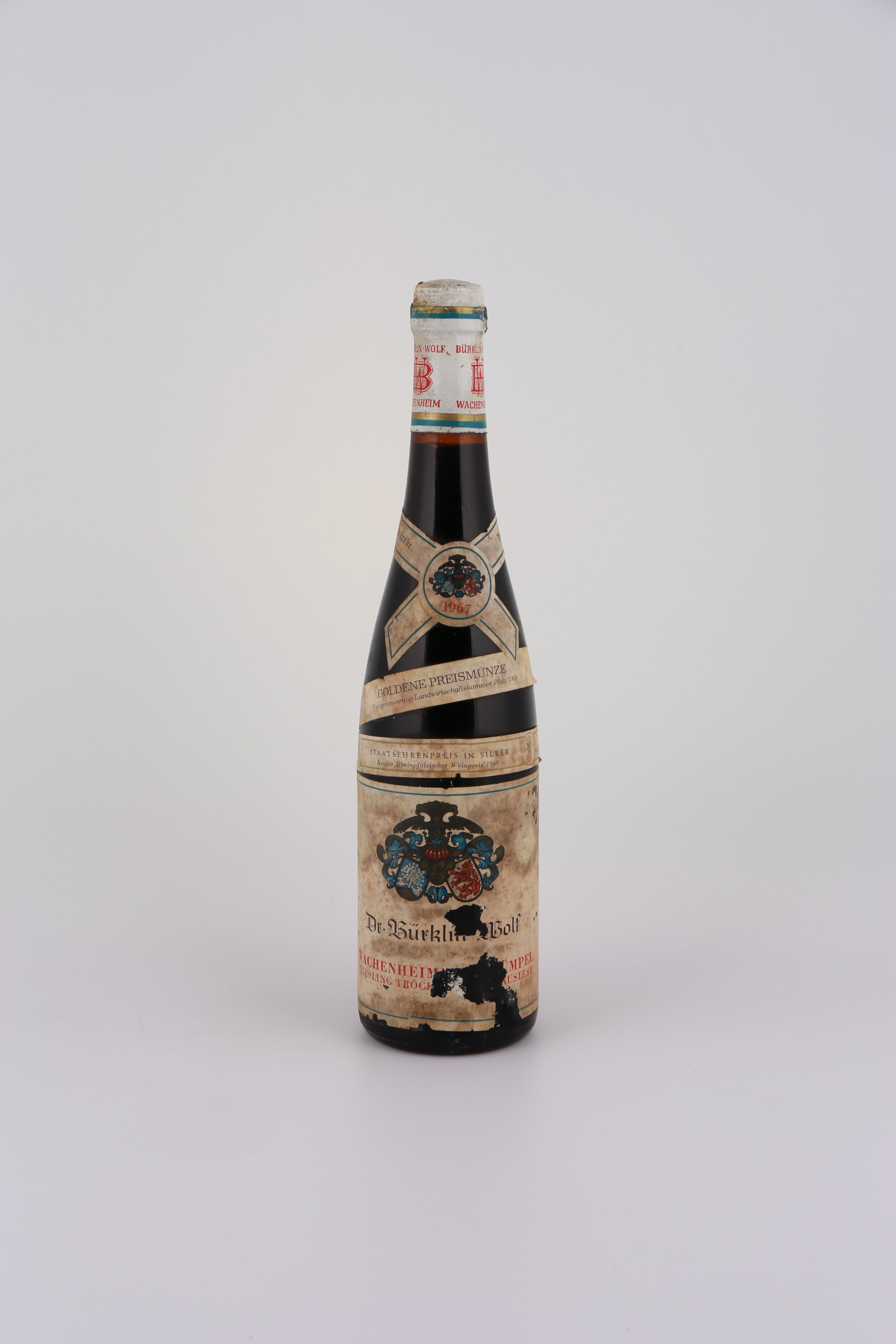 1967 Dr Bürklin Wolf, Riesling , Wachenheimer Gerümpel, Trockenbeerenauslese