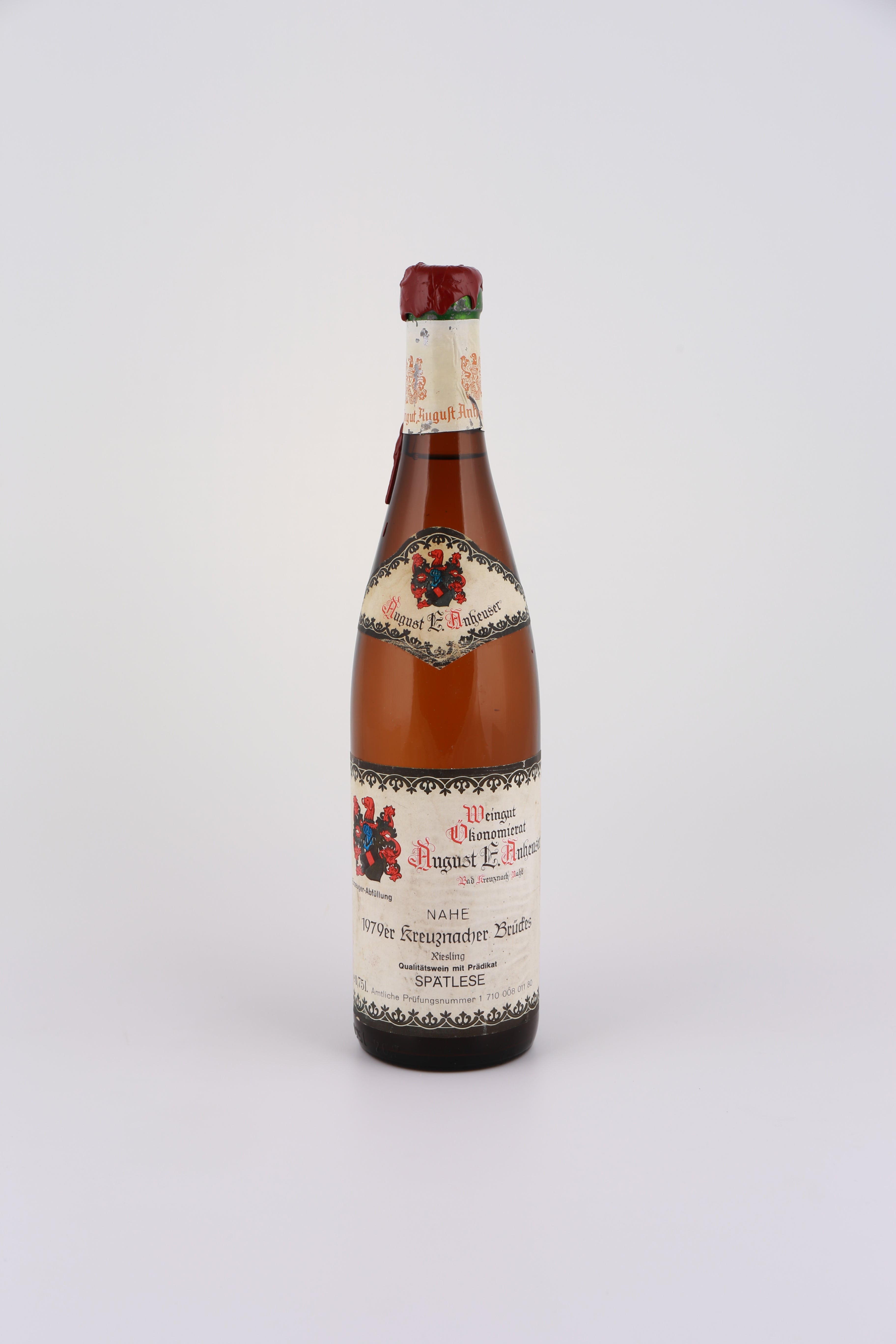 1979 August Anheuser, Riesling, Kreuznacher Brückes, Spätlese