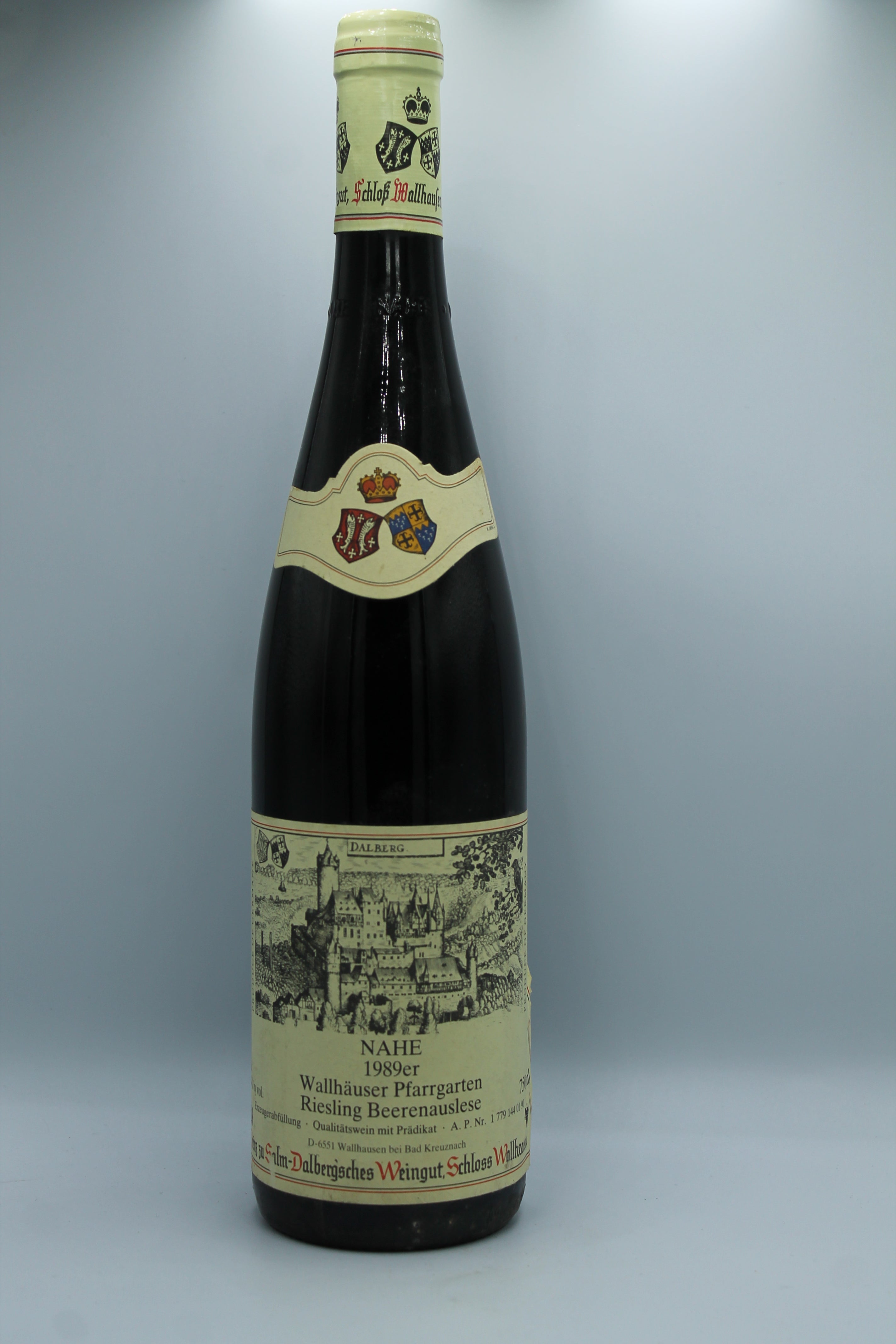 1989 Prinz zu Salm, Riesling, Wallhäuser Pfarrgarten, Beerenauslese