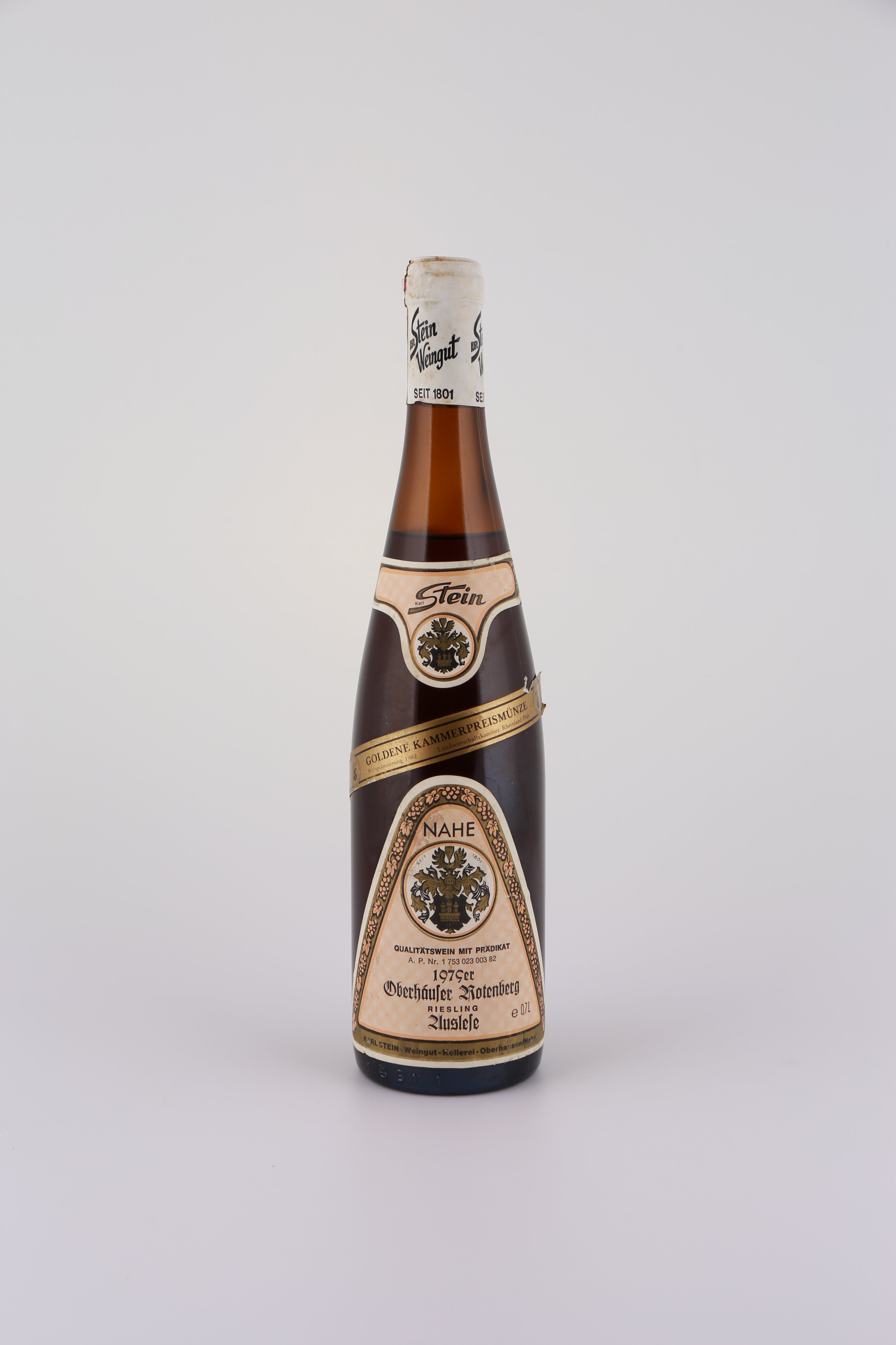 1979 Karl Stein, Riesling, Oberhäuser Rotenberg , Auslese
