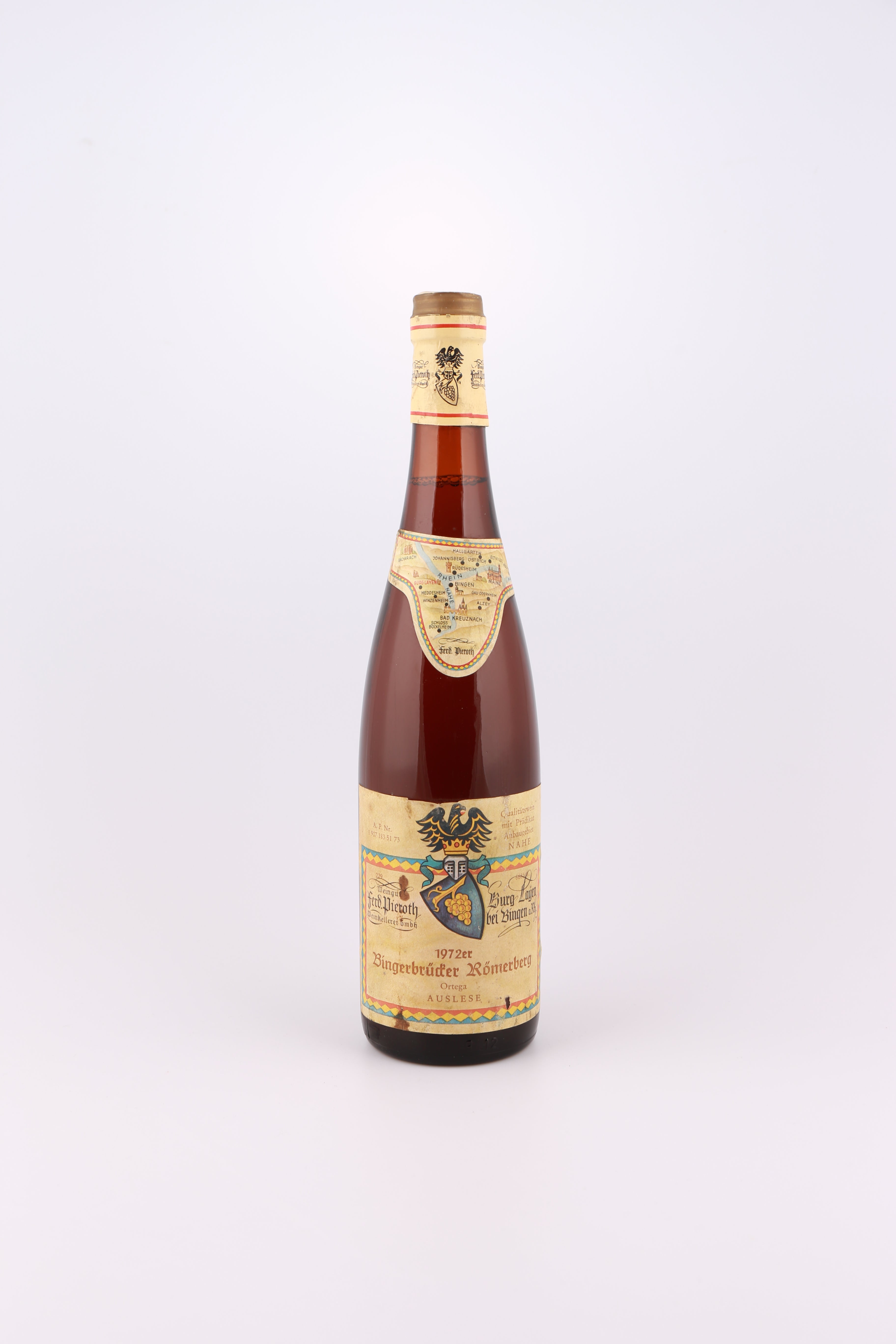 1972 Ferdinand Pieroth, Ortega, Bingerbrücker Römerberg, Auslese