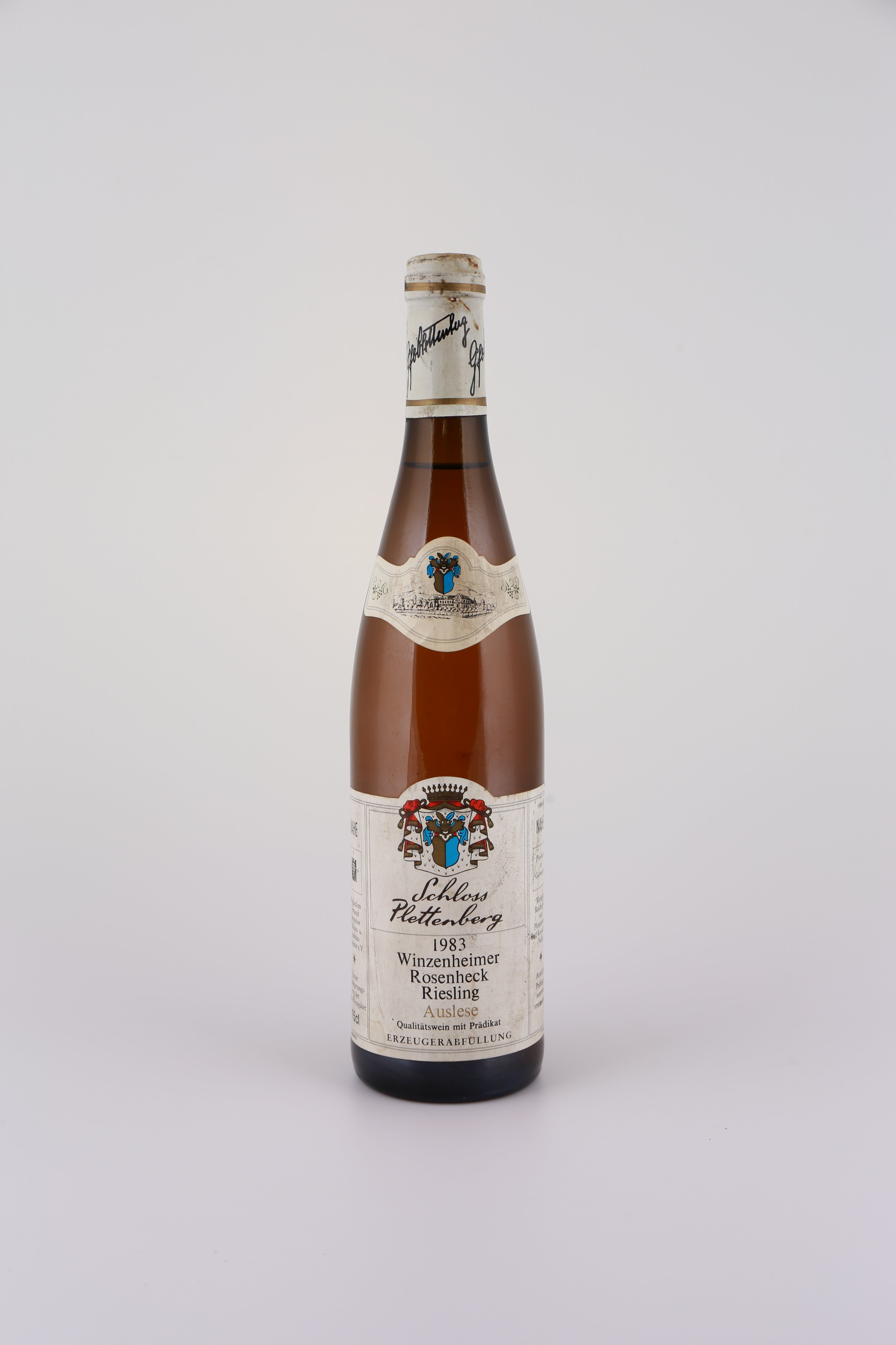 1983 Schloss Plettenberg, Riesling, Winzenheimer Rosenheck, Auslese
