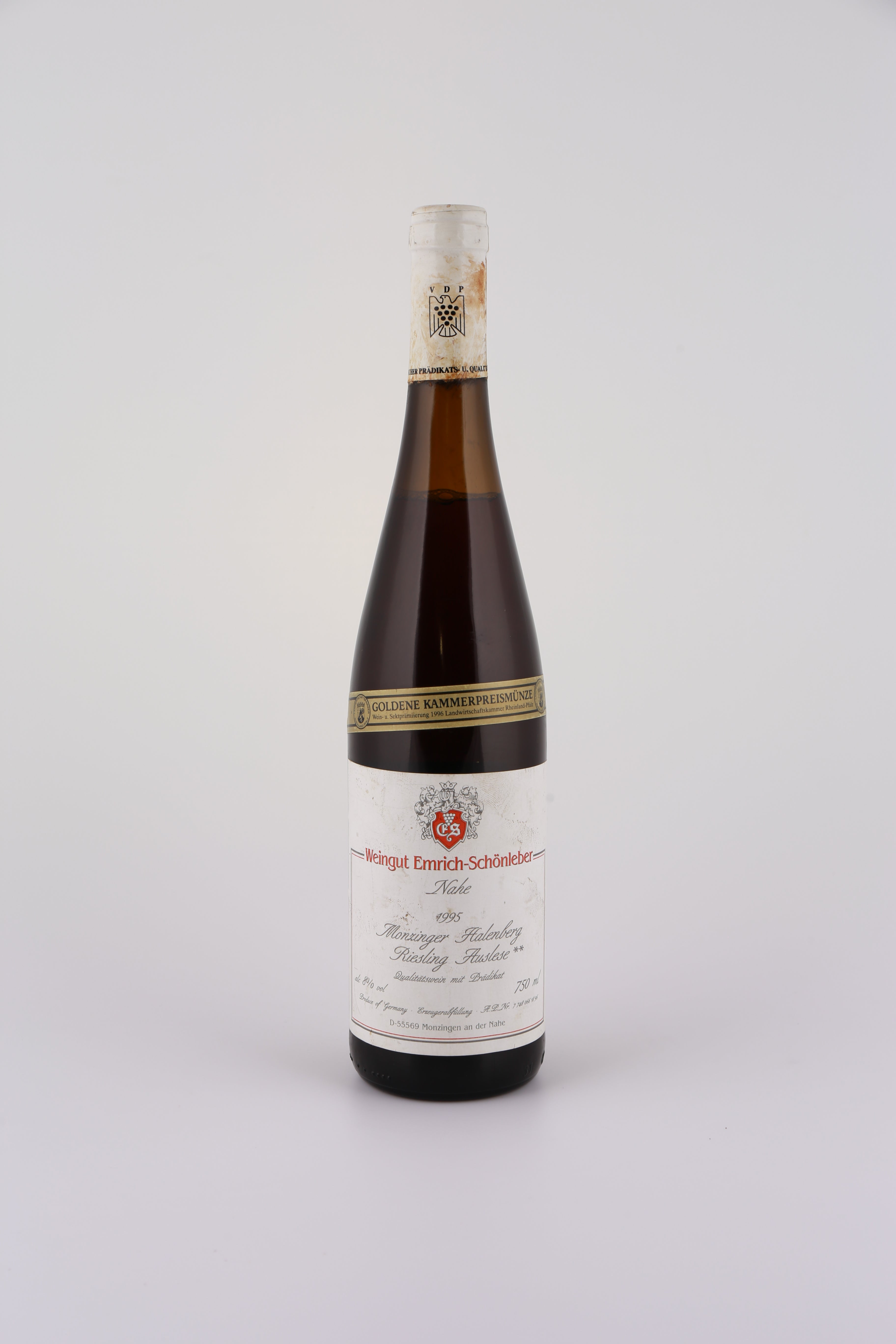 1995 Emrich Schönleber , Riesling, Auslese, fruchtig, **