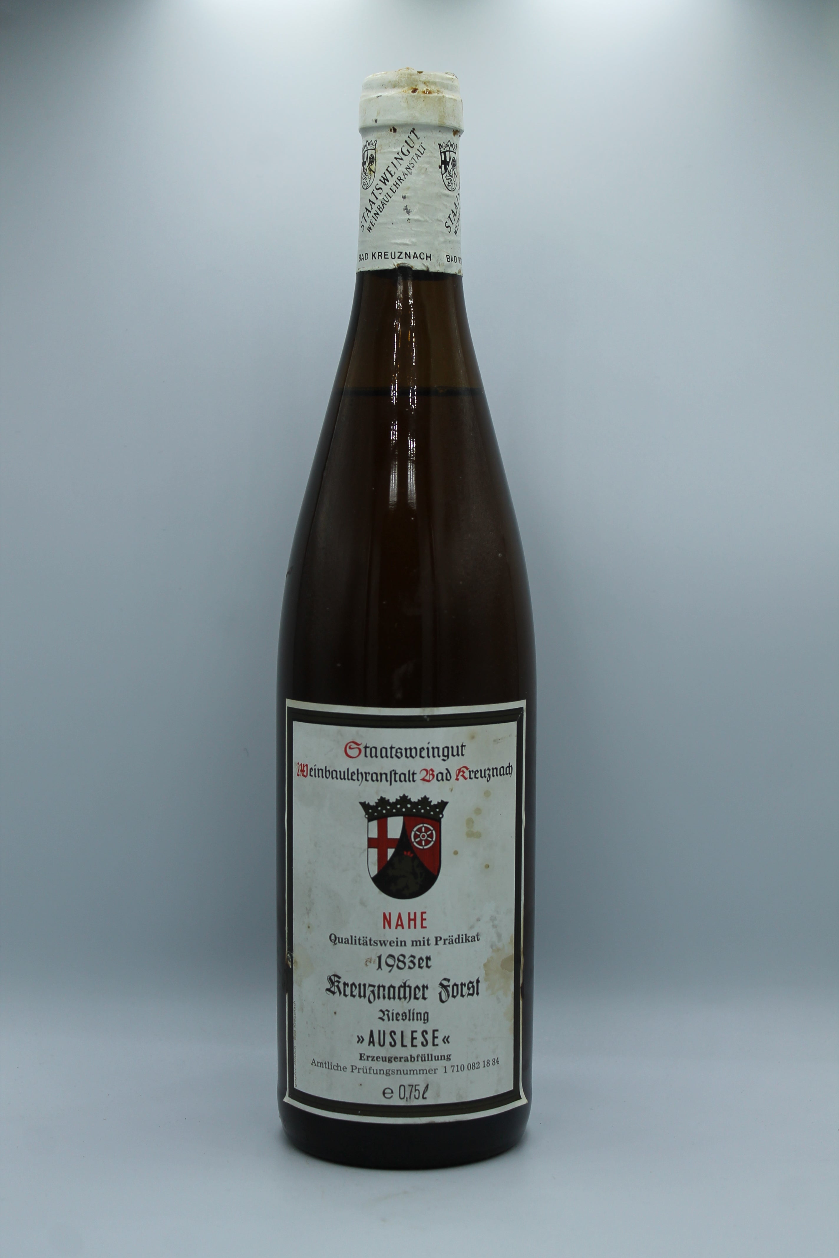 1983 Staatsweingut Weinbaulehranstalt Bad Kreuznach, Riesling, Kreuznacher Forst, Auslese