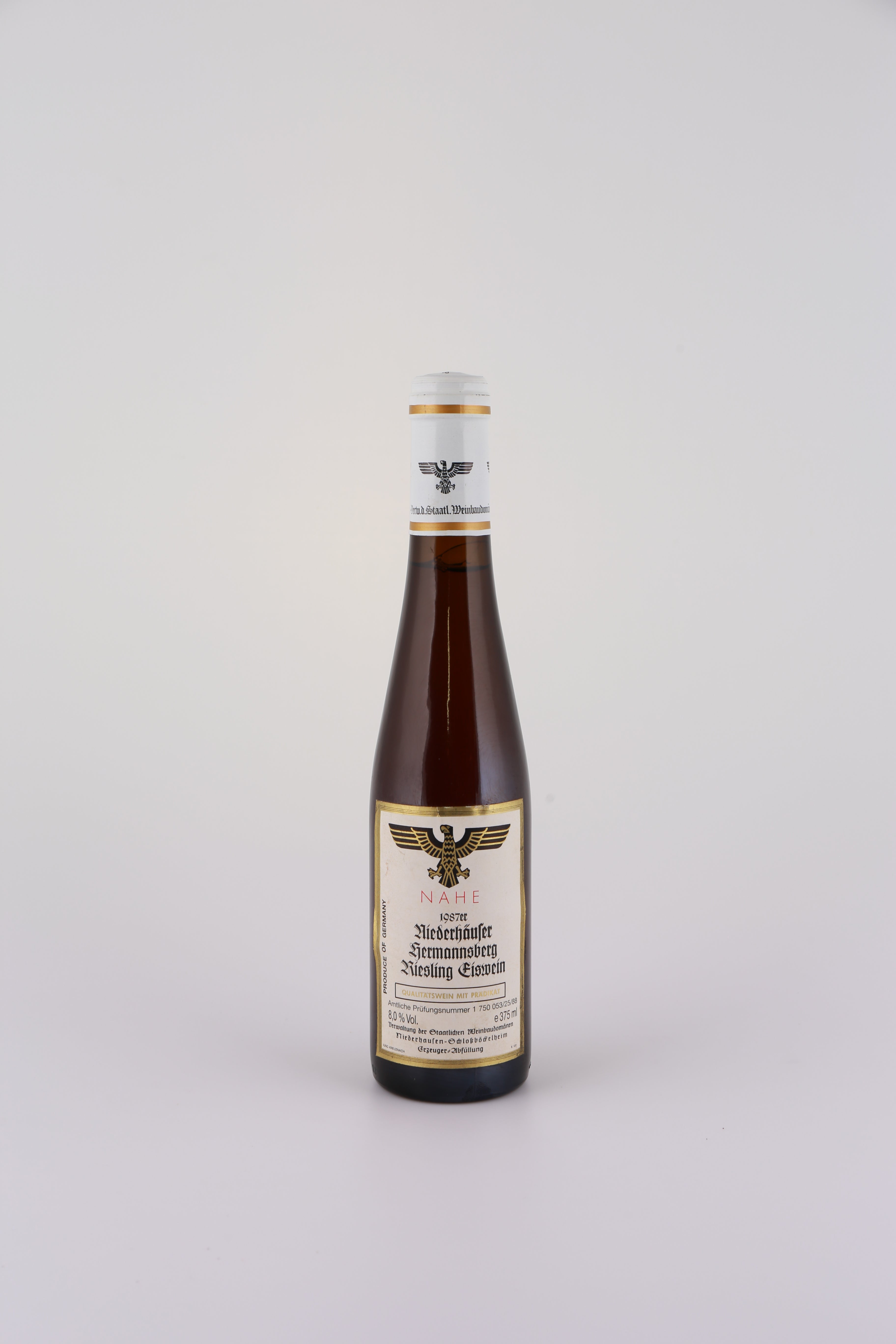 1987 Verwaltung der Staatlichen Weinbaudomänen, Riesling, Niederhäuser Hermannsberg, Eiswein