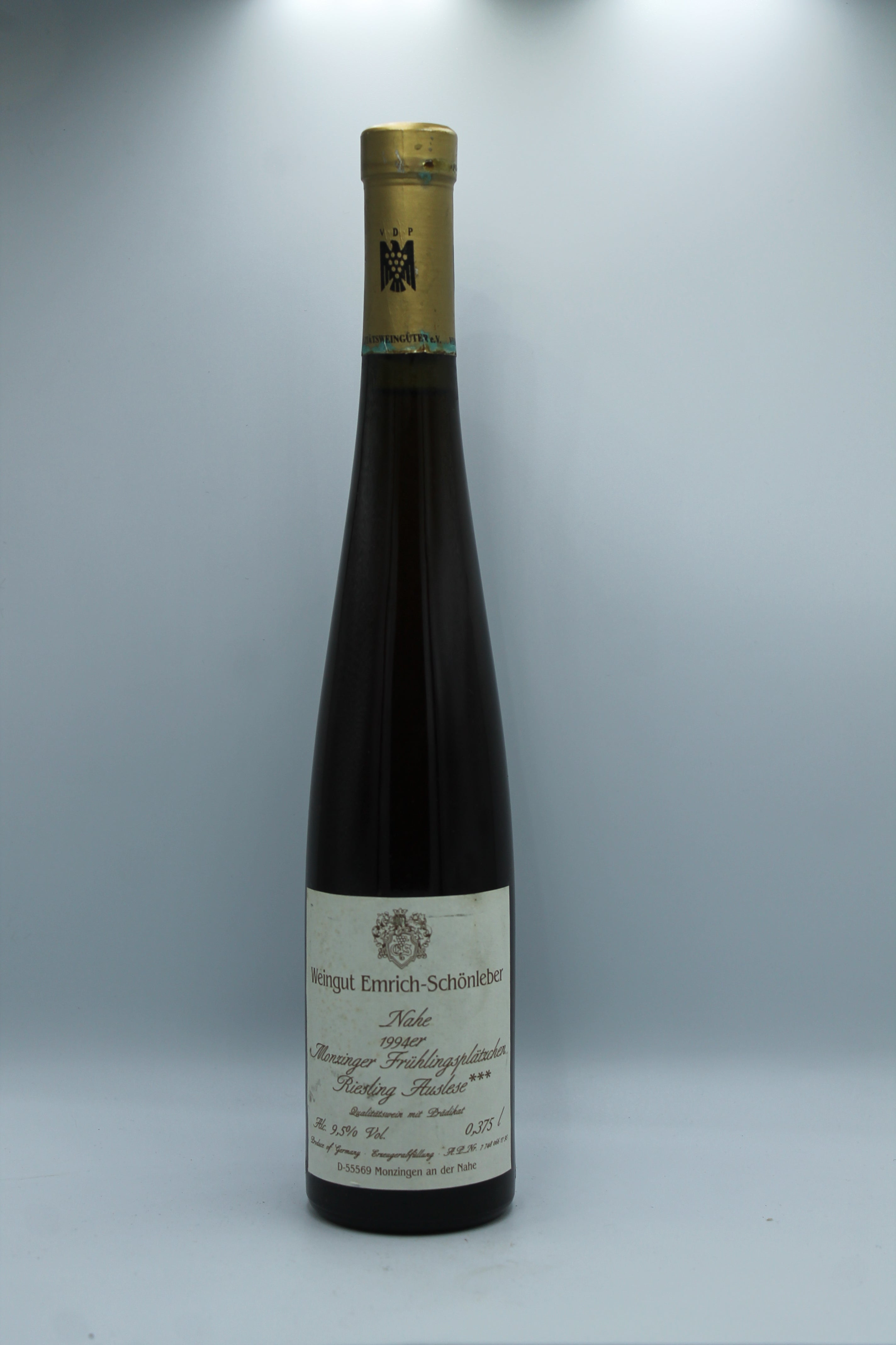 1994 Emrich Schönleber , Riesling , Auslese, fruchtig, ***