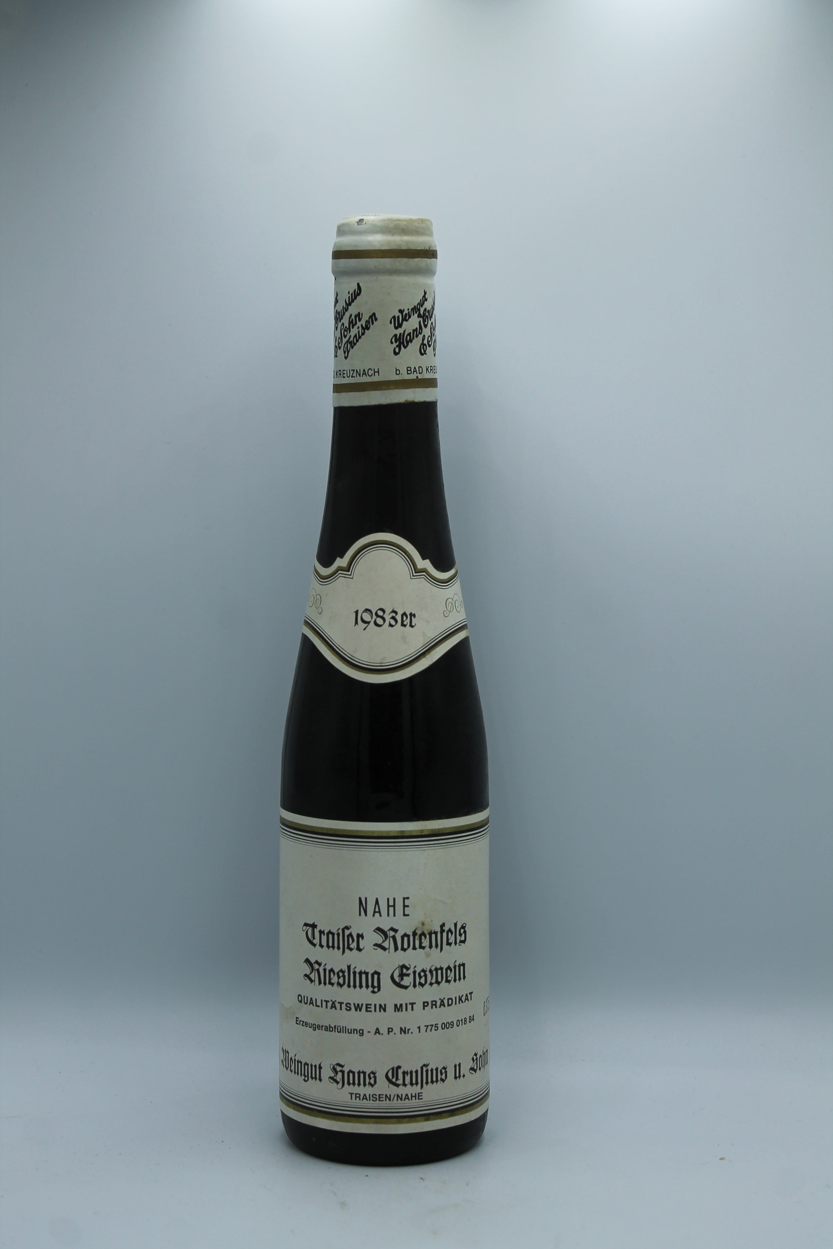 1983 Hans Crusius, Riesling, Traiser Rotenfels, Eiswein
