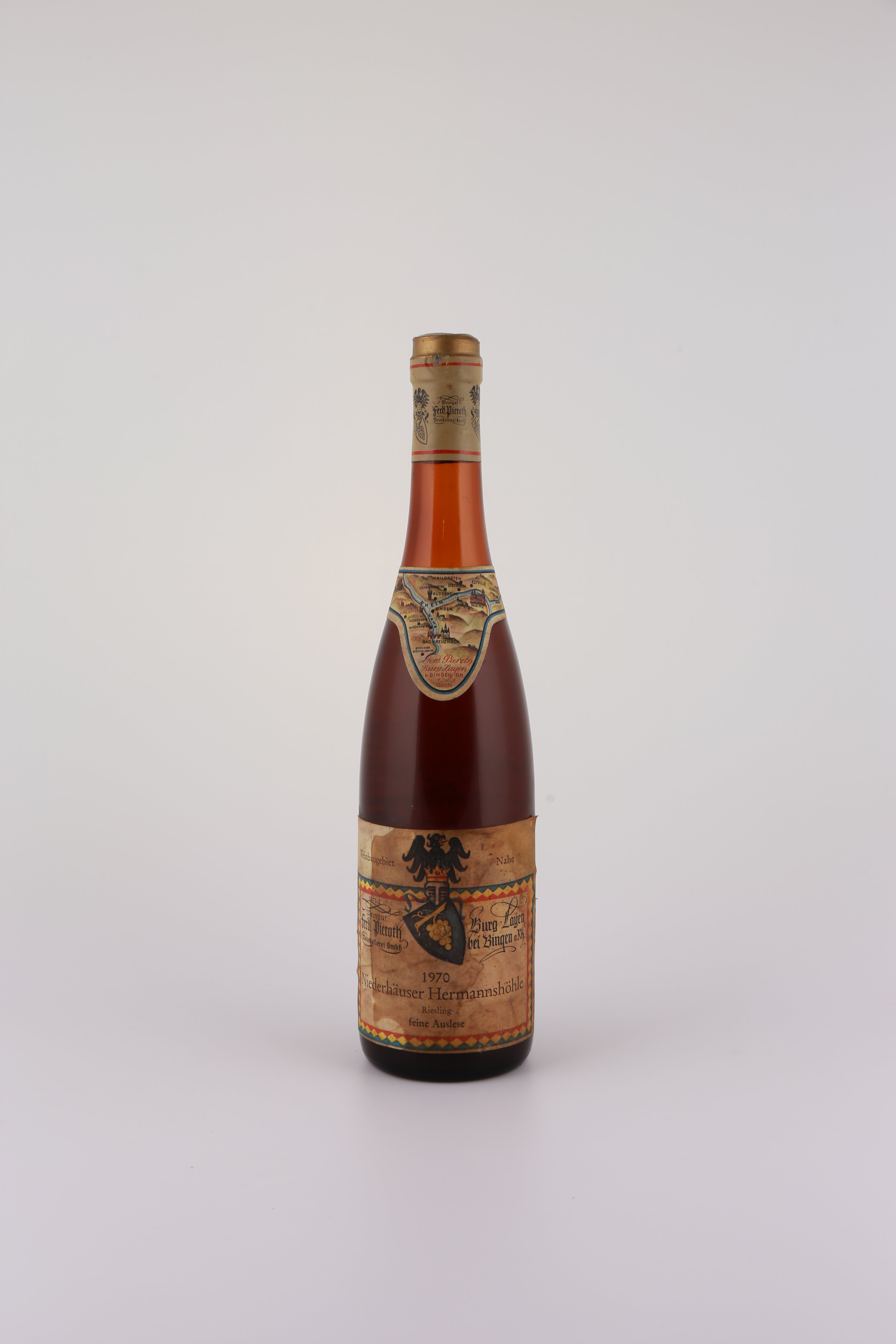 1970 Ferdinand Pieroth, Riesling, Niederhäuser Hermannshöhle, feine Auslese