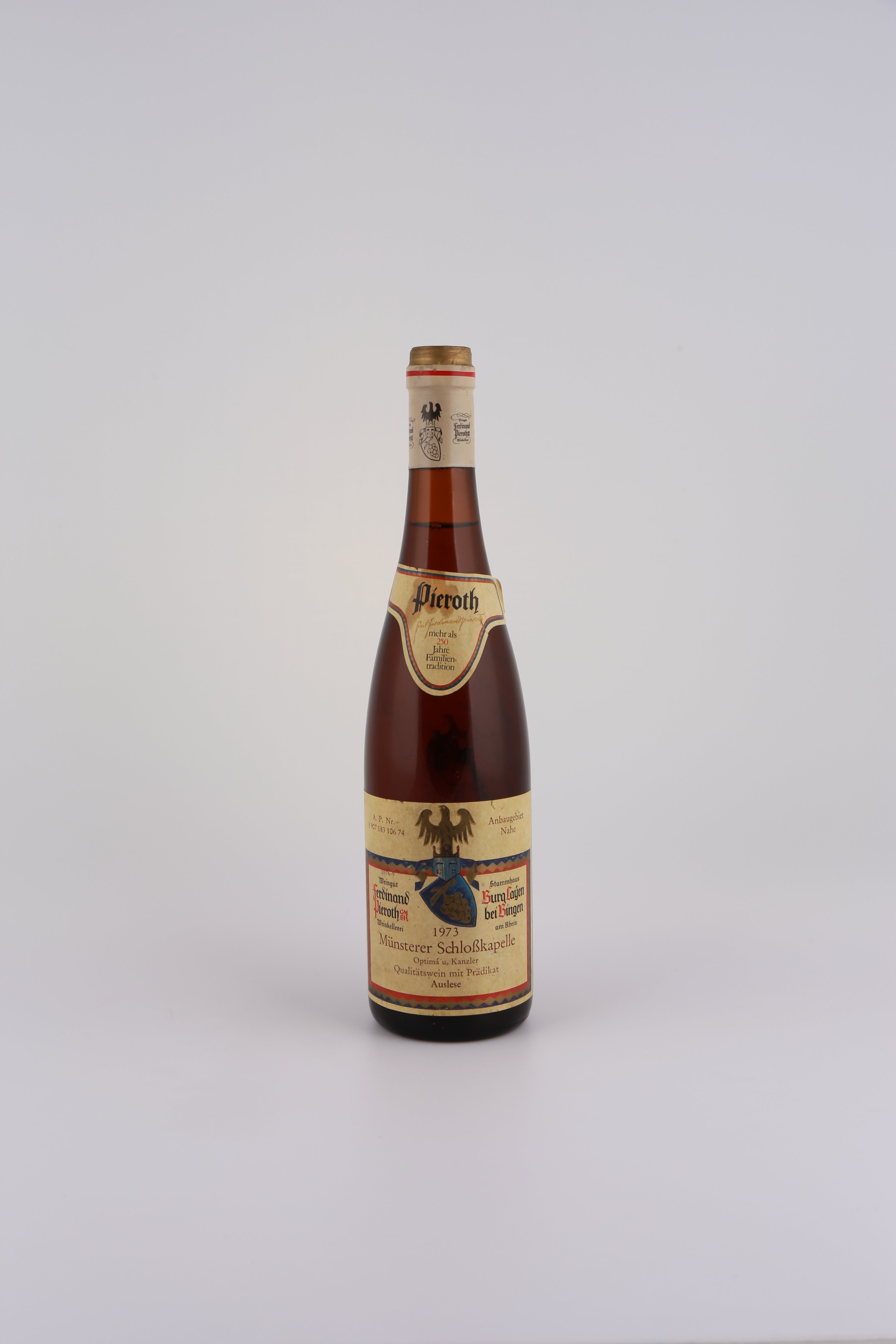 1973 Ferdinand Pieroth, Optima u. Kanzler, Münsterer Schlosskapelle, Auslese