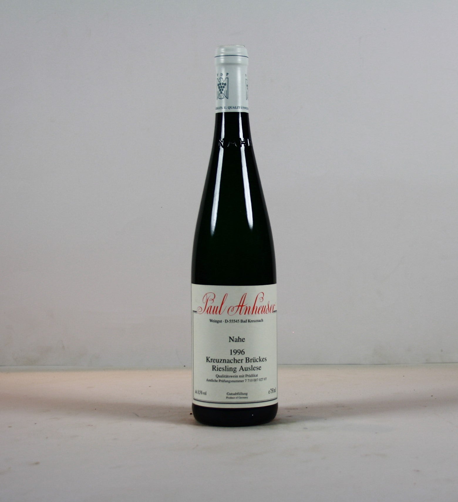 1996 Paul Anheuser, Riesling, Kreuznacher Brücke, Auslese