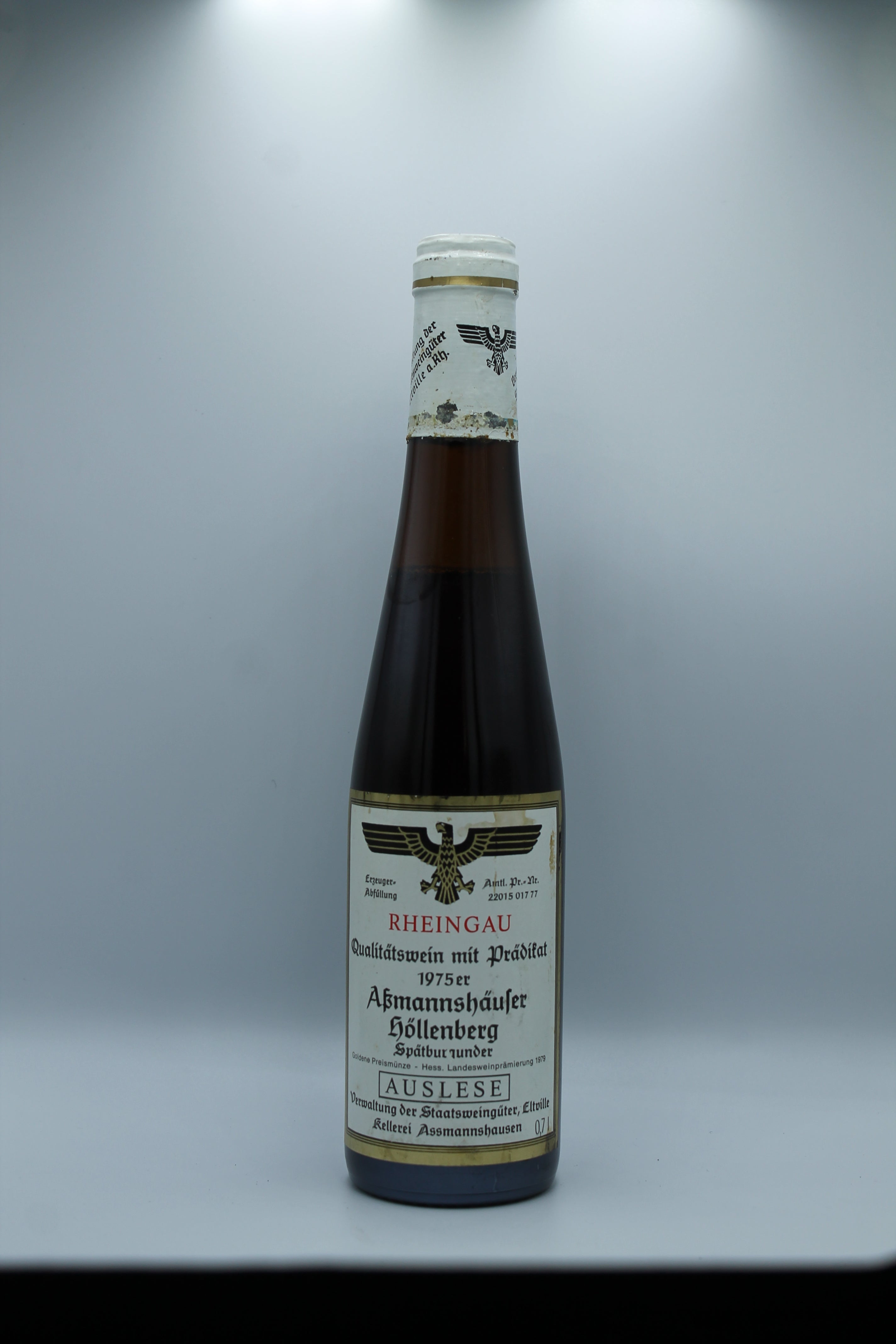 1975 Staatsweingüter Eltville, Spätburgunder, Assmanshäuser Höllenberg, Auslese